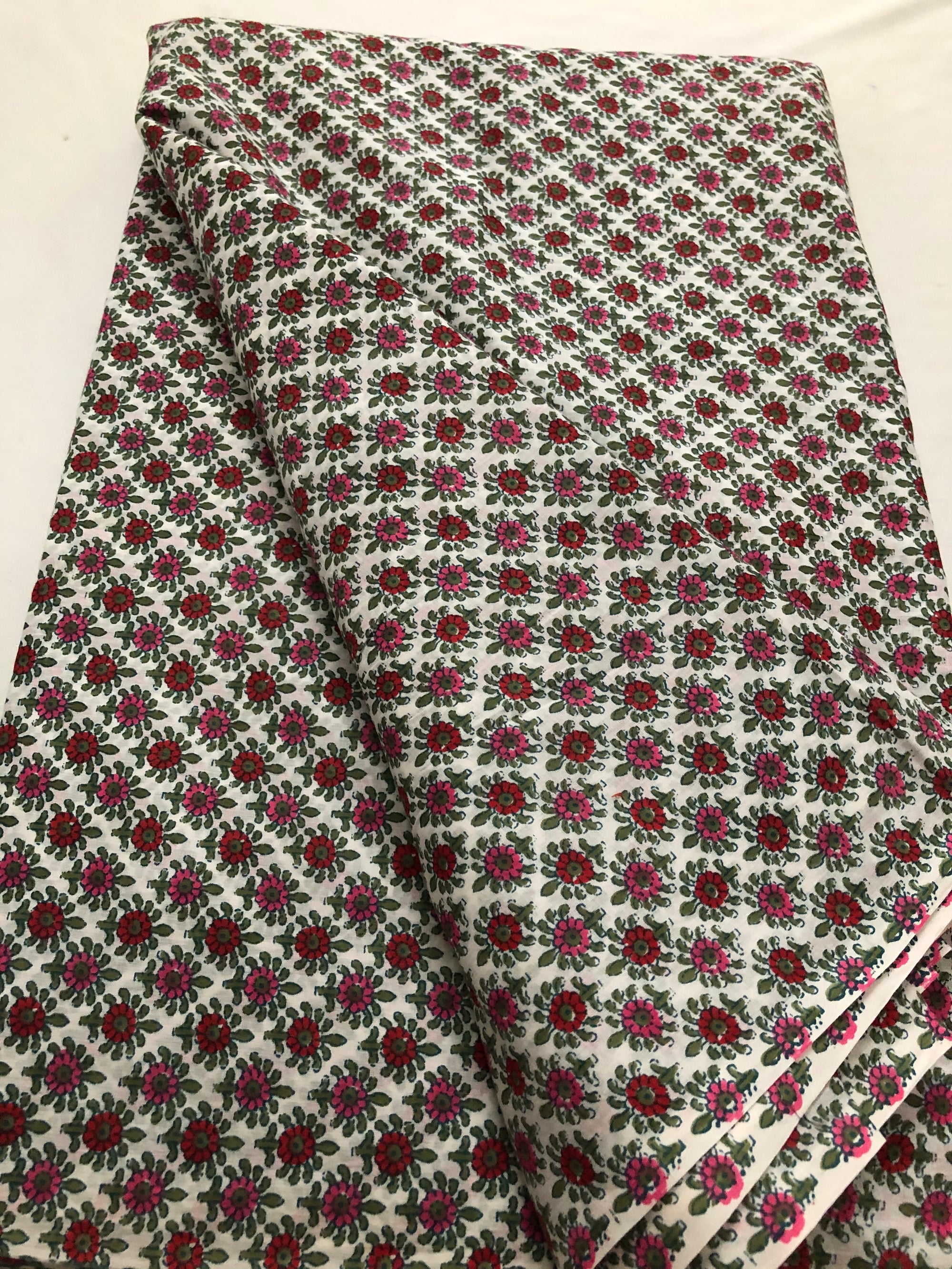 Printed cotton fabric