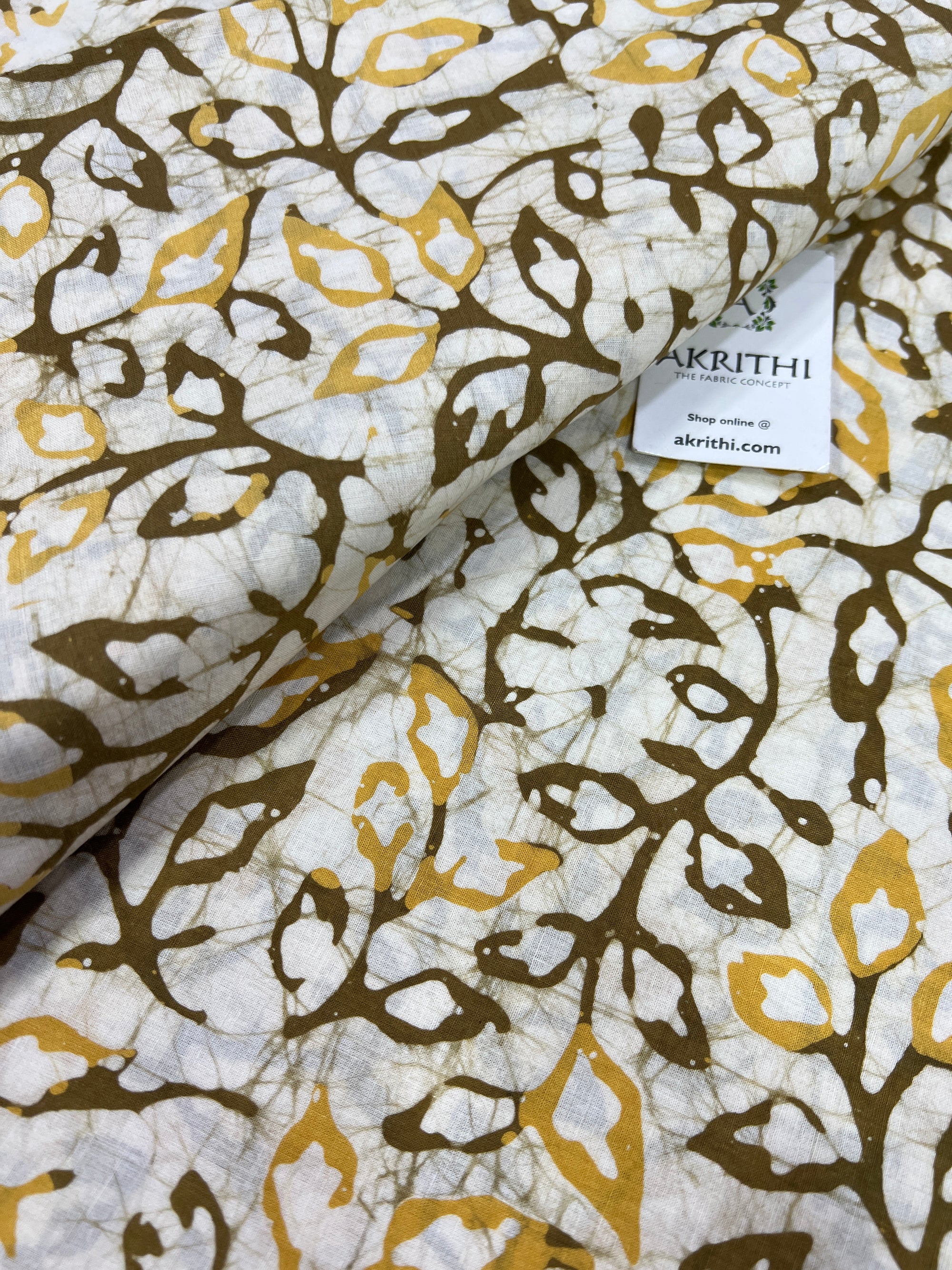 Batik pure cotton fabric