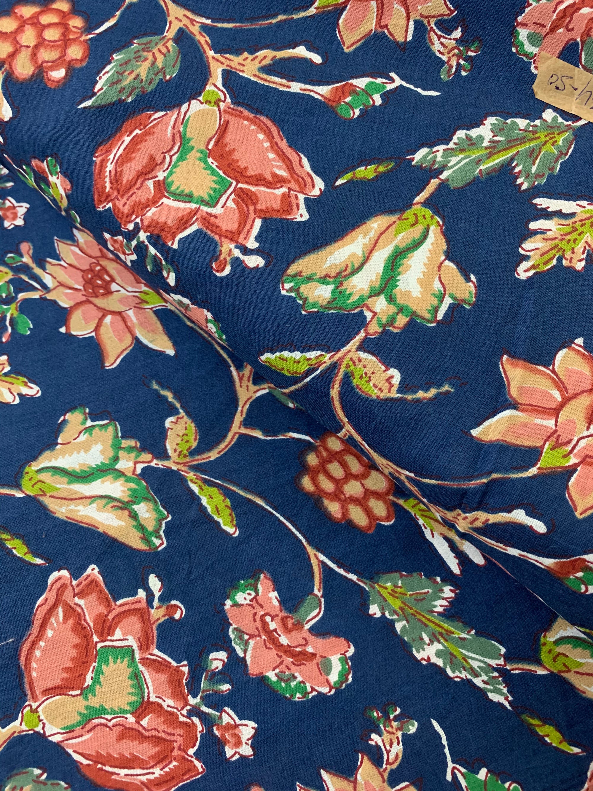 Printed pure cotton fabric