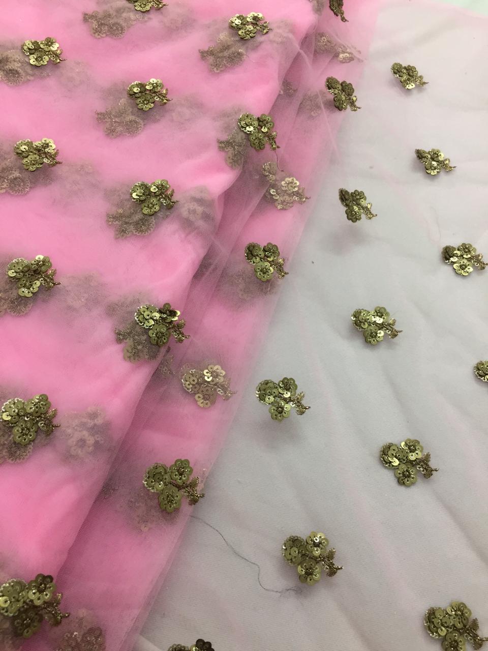 Butti net dupatta