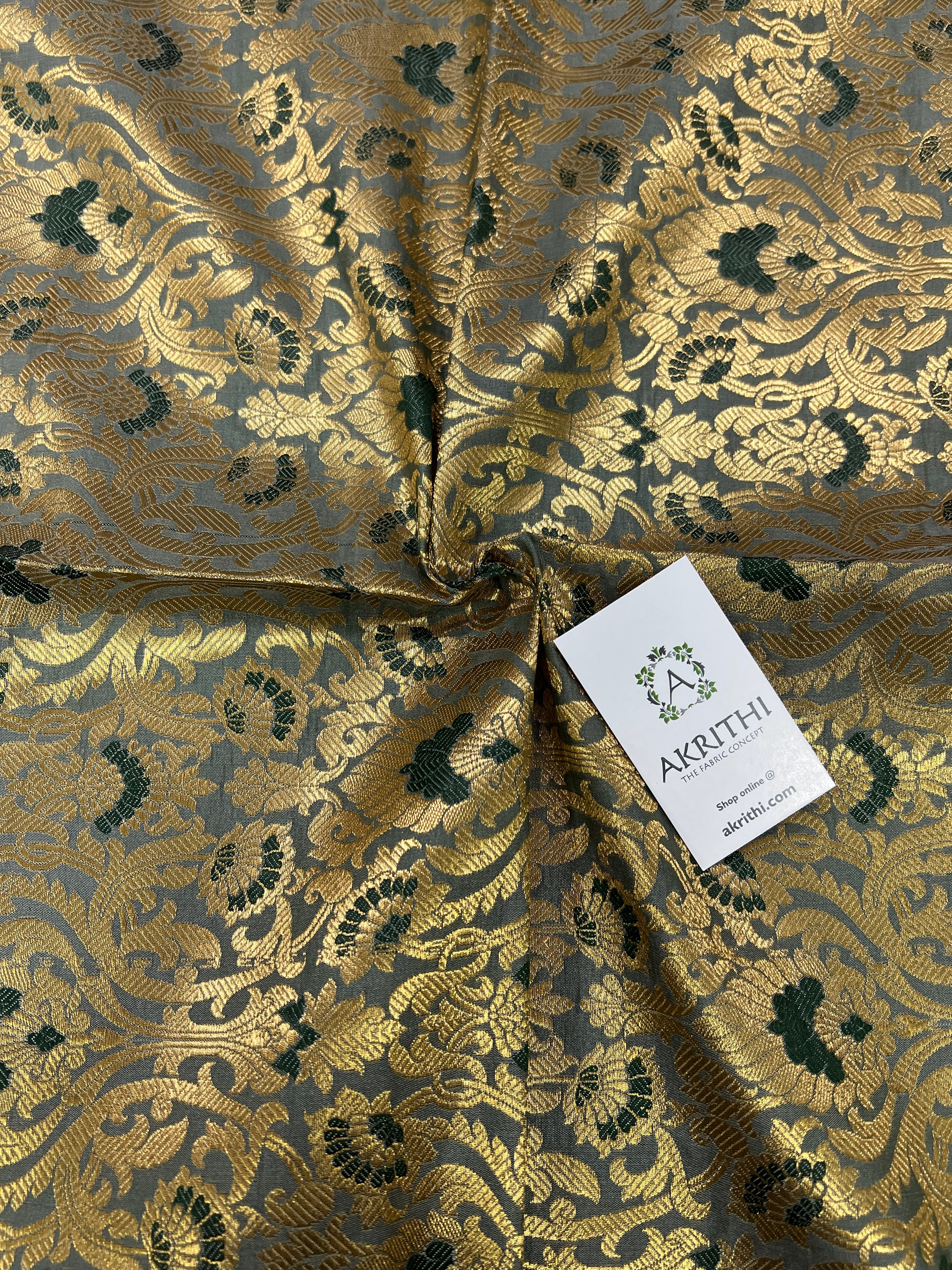 Banarasi fabric 85 cms cut