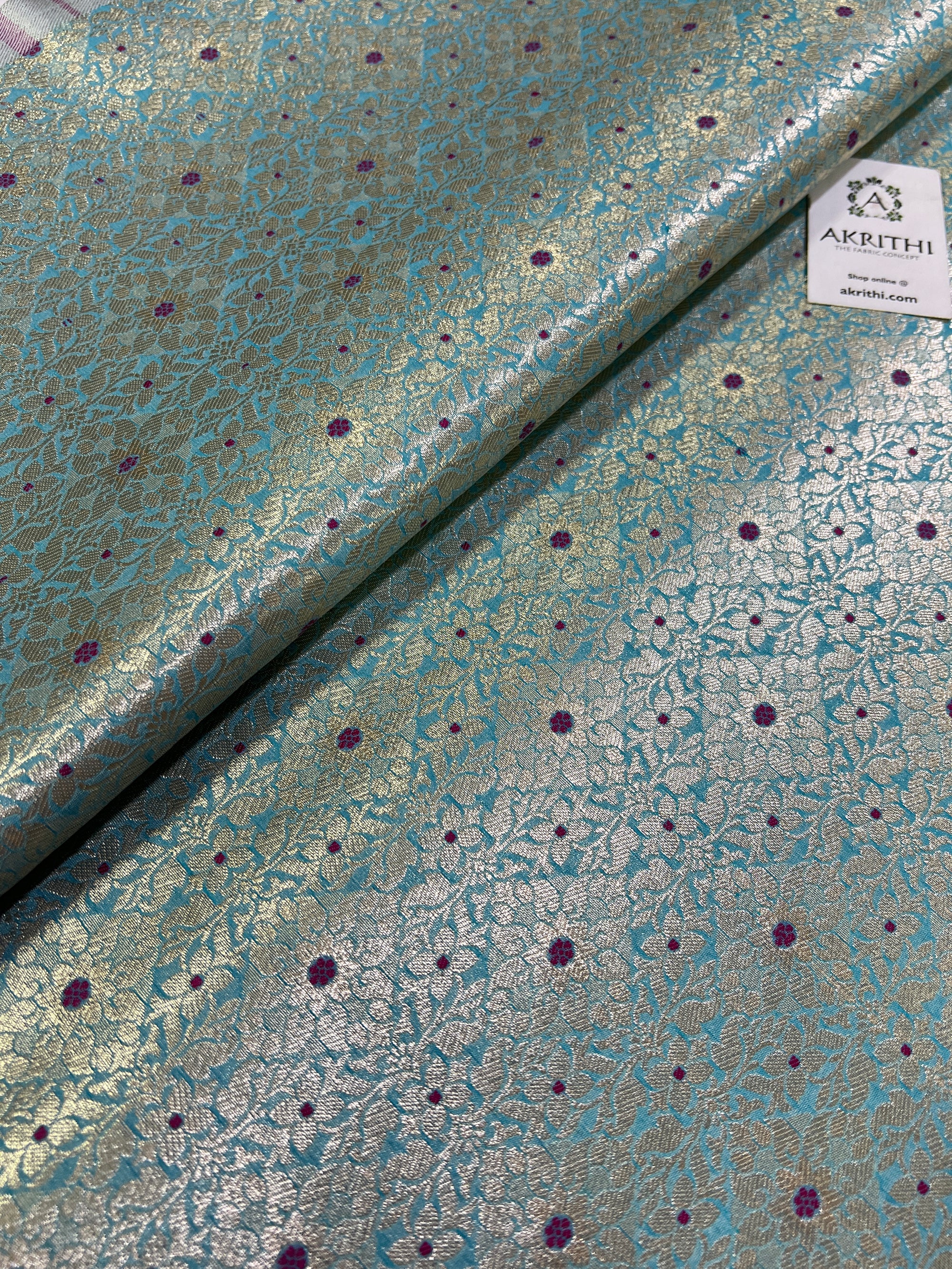 Banarasi brocade fabric