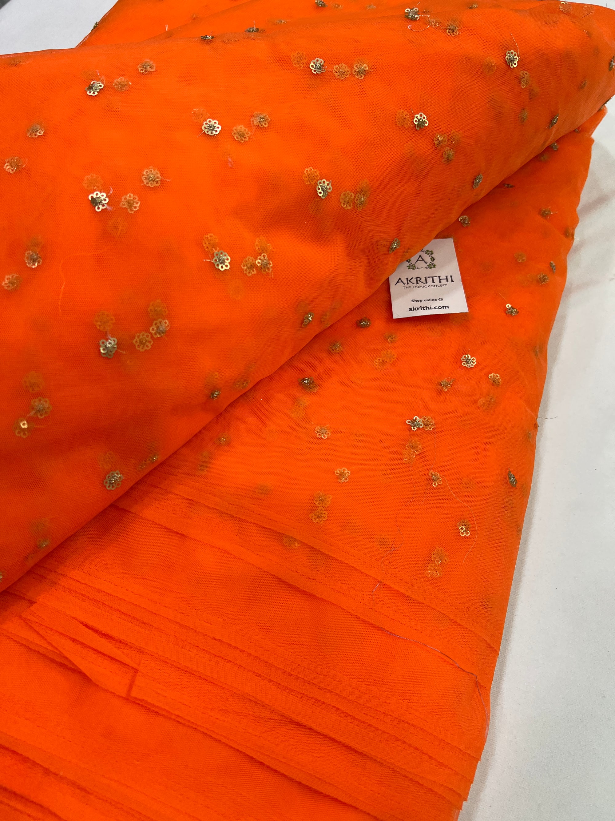 Butti net fabric