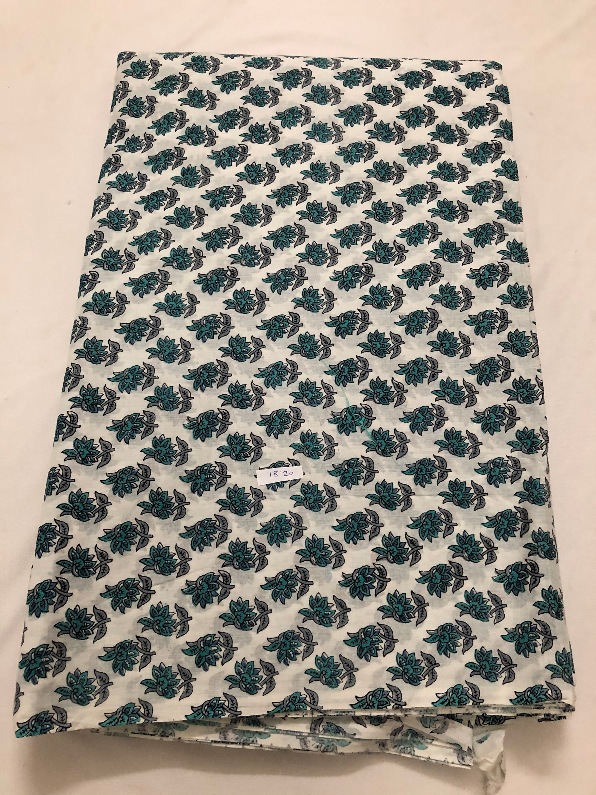 Printed cotton fabric
