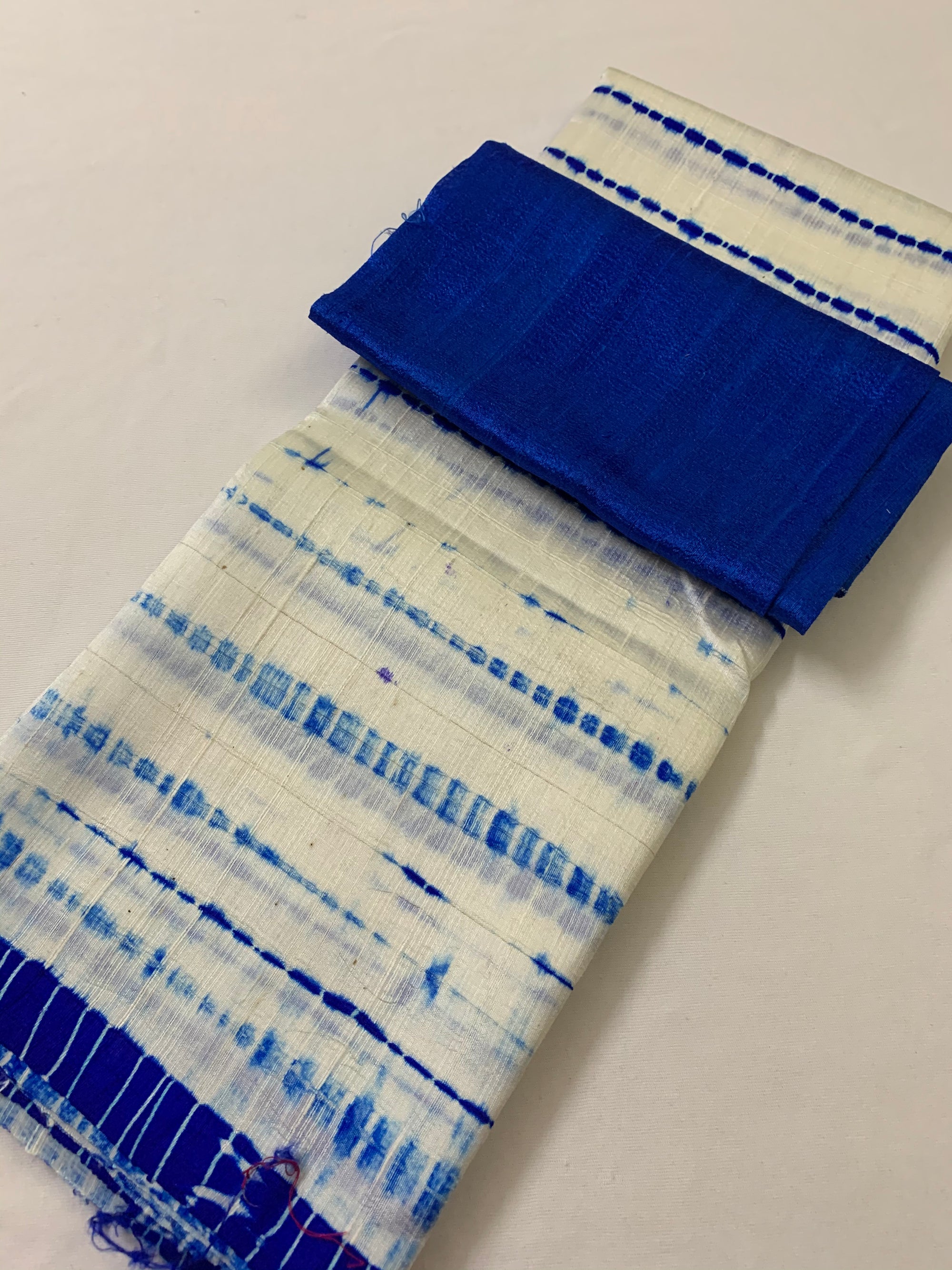 Pure raw silk kurta with raw silk bottom