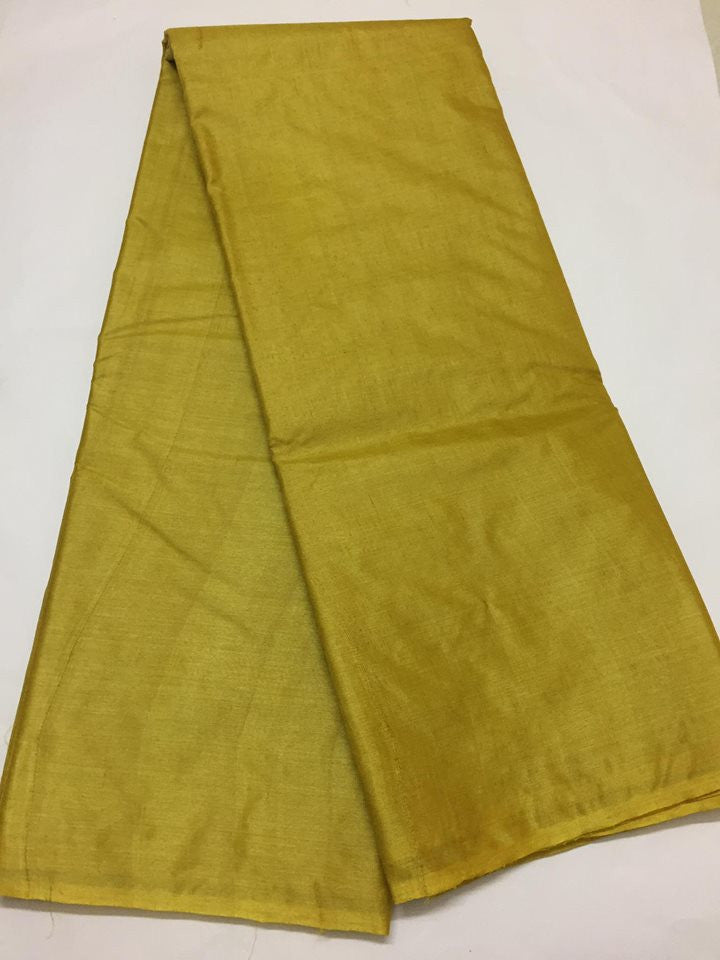 HANDLOOM PURE TUSSAR SILK FABRIC