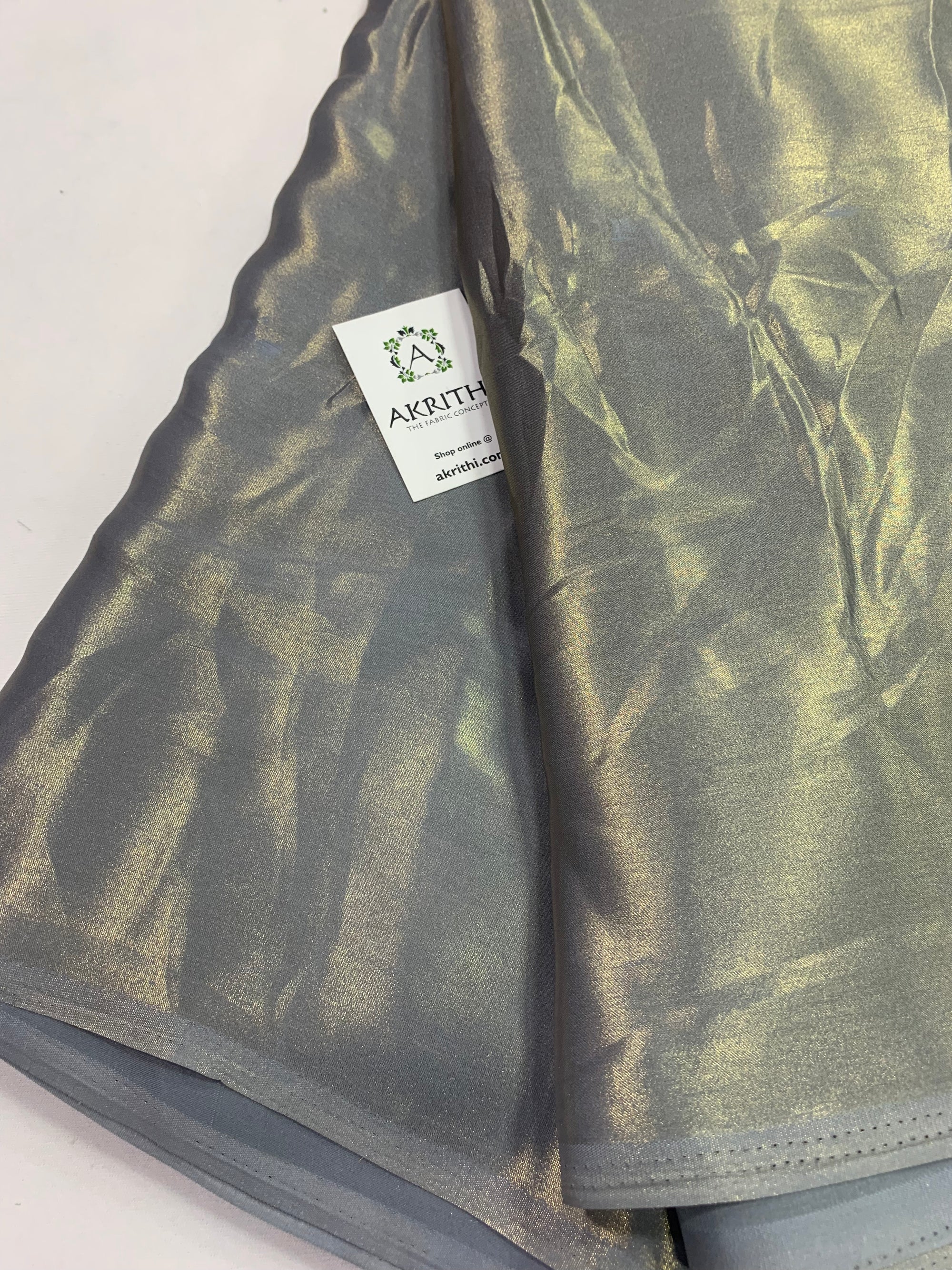 Foil georgette fabric