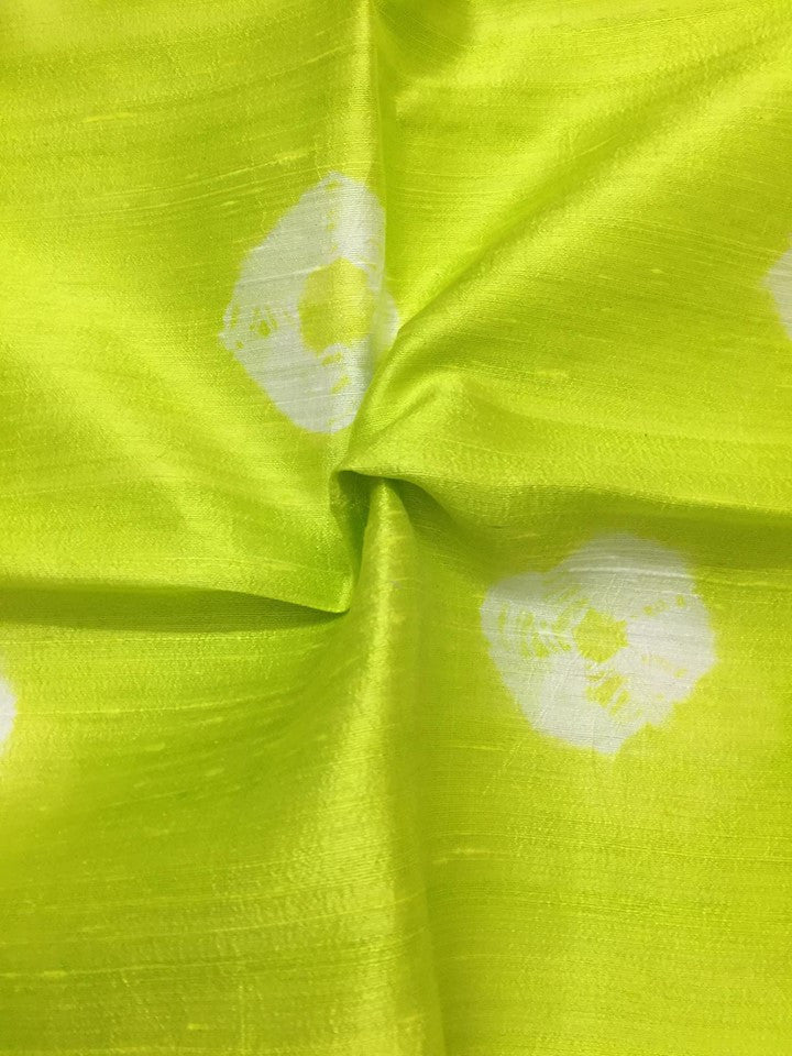 Bandhani pure raw silk kurta