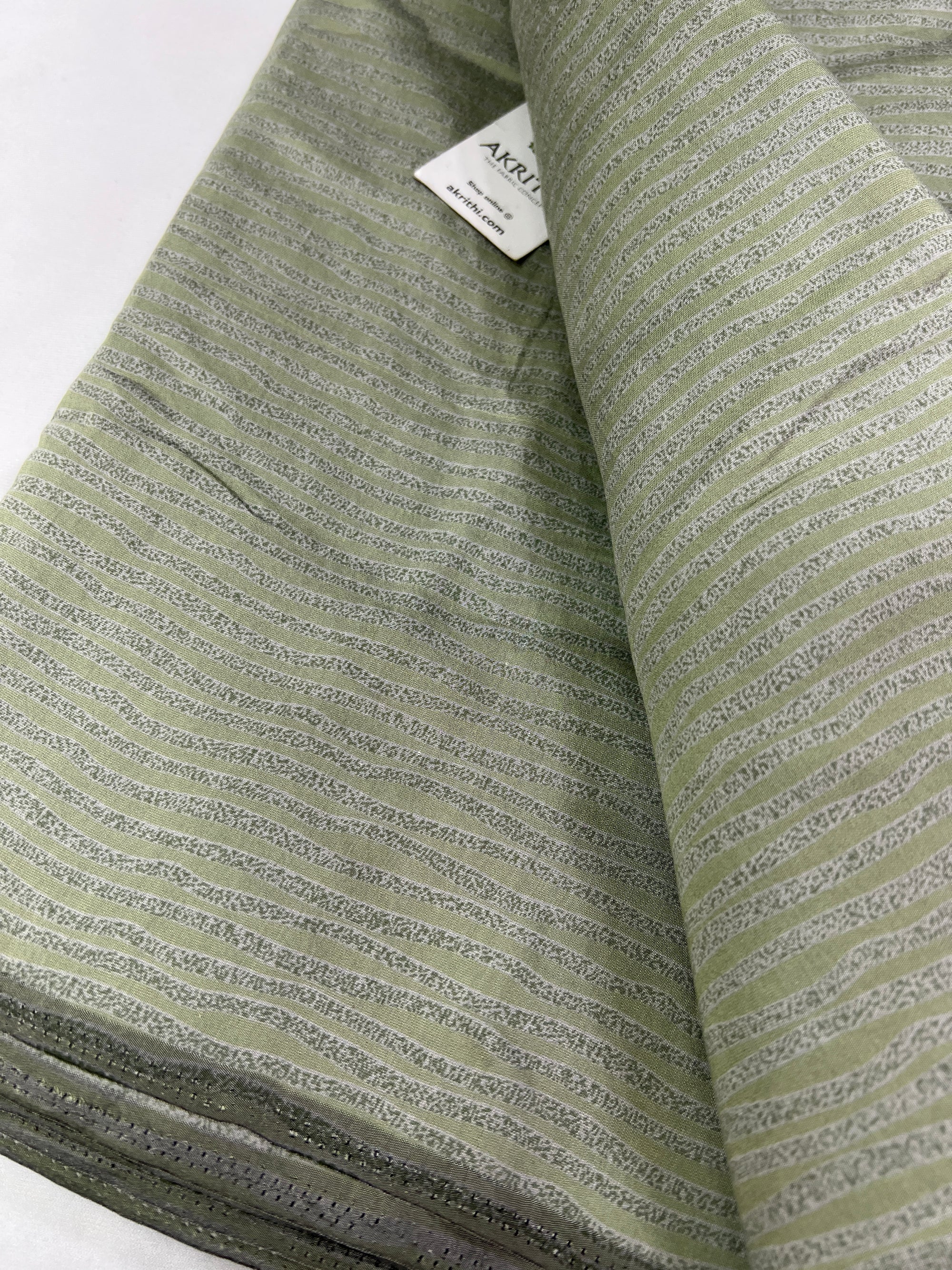 Digital printed silk fabric
