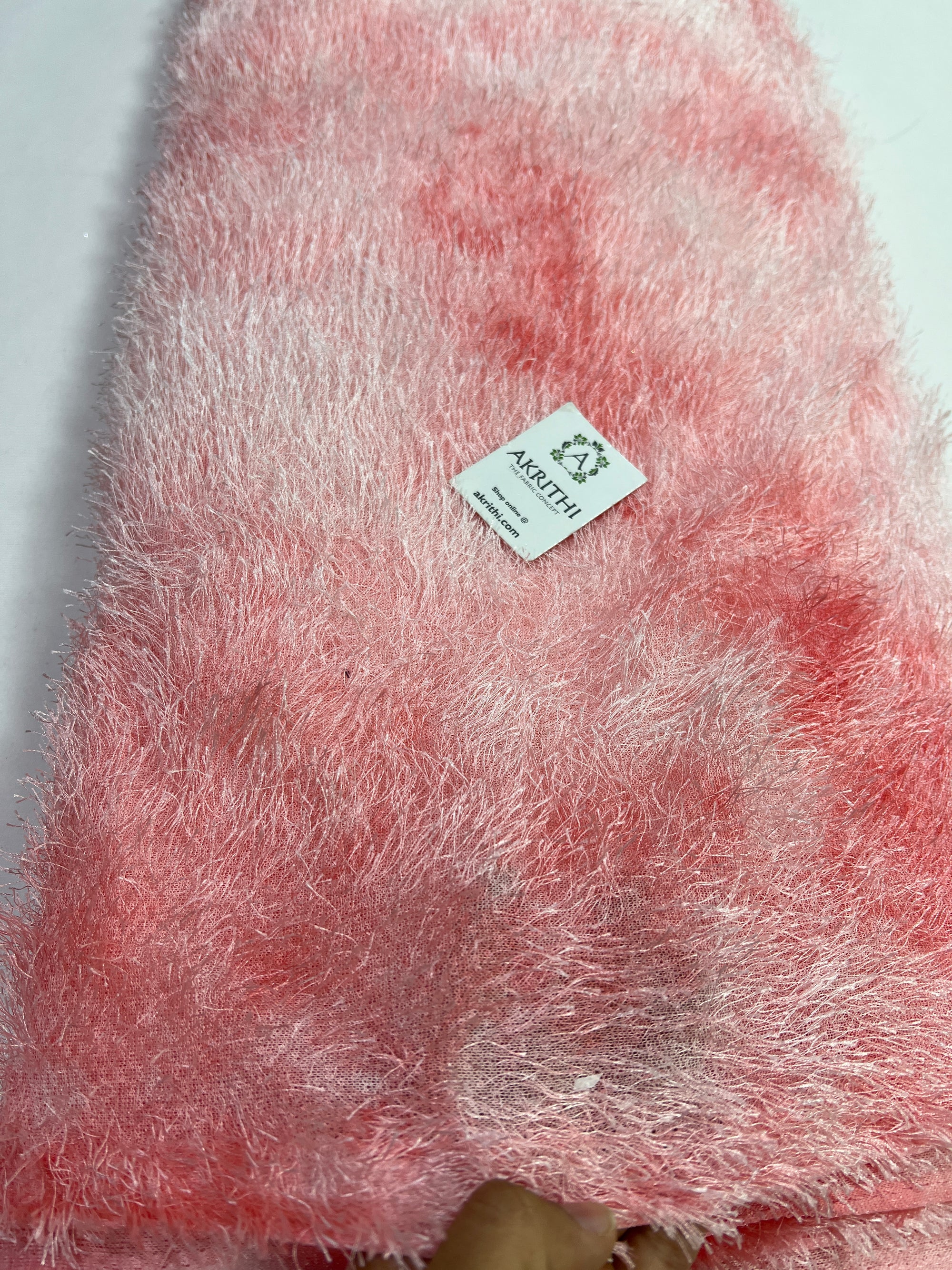 Dual tone Fur fabric