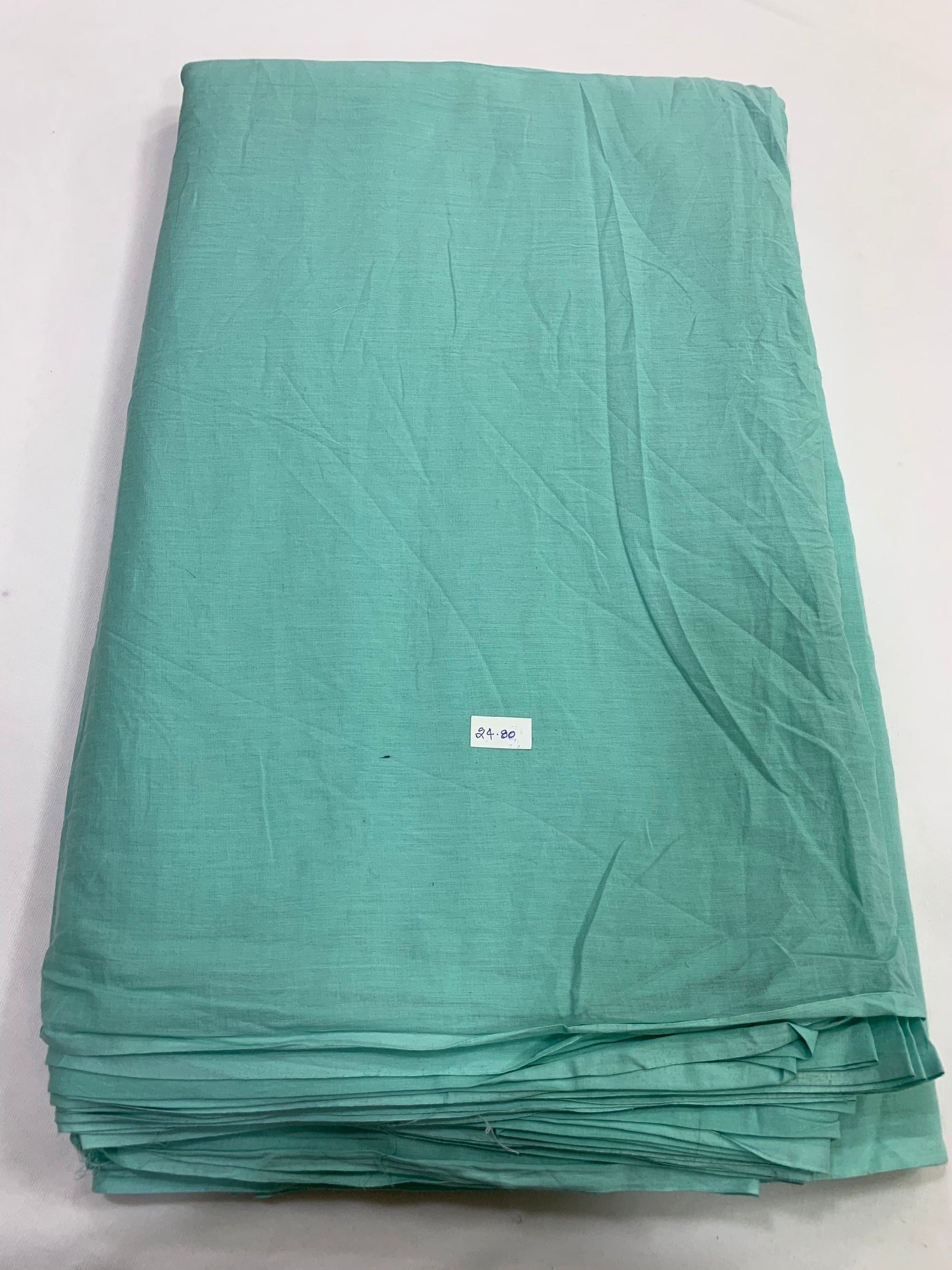 Plain pure mul cotton fabric