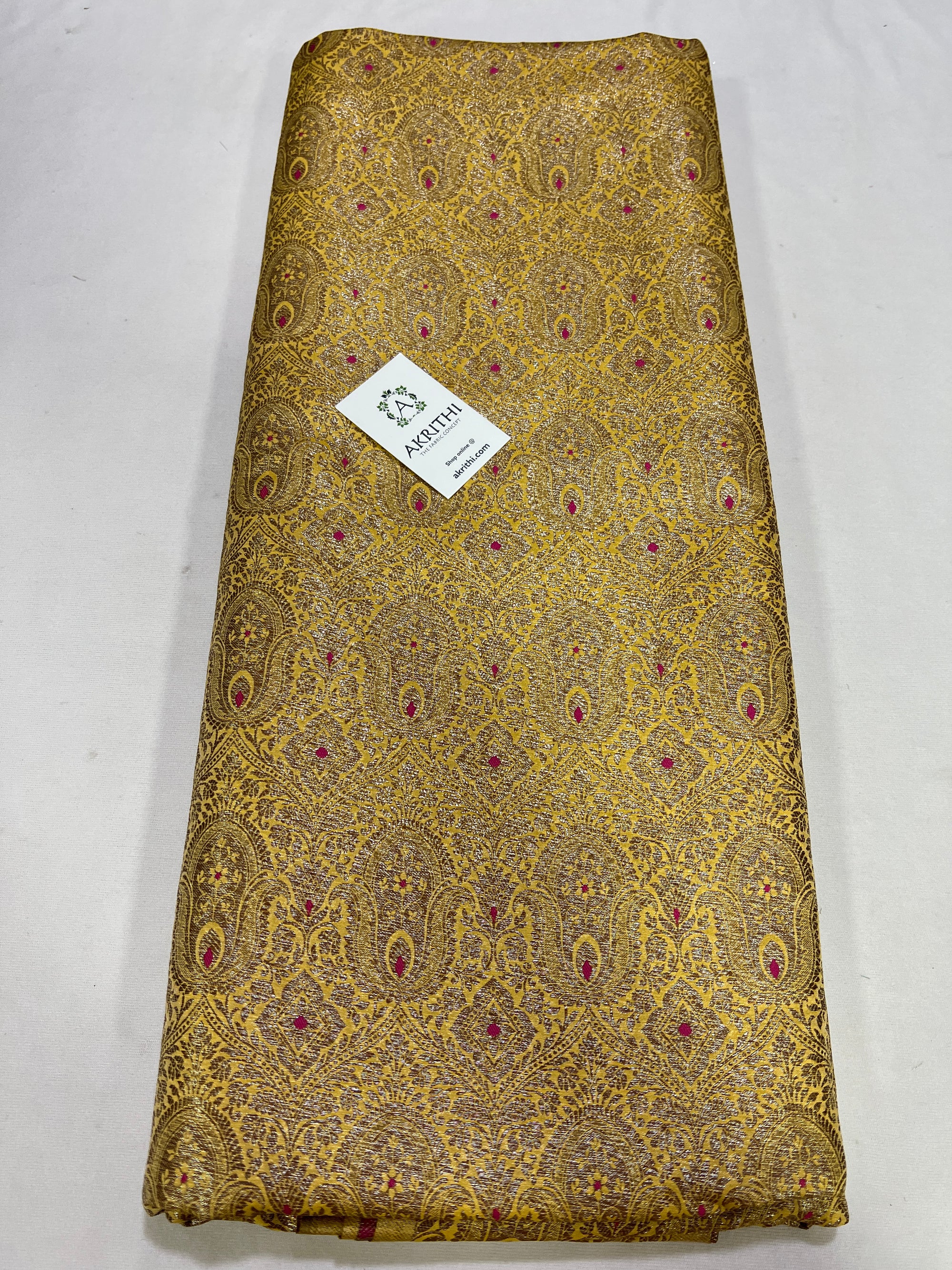 Banarasi brocade fabric antique zari