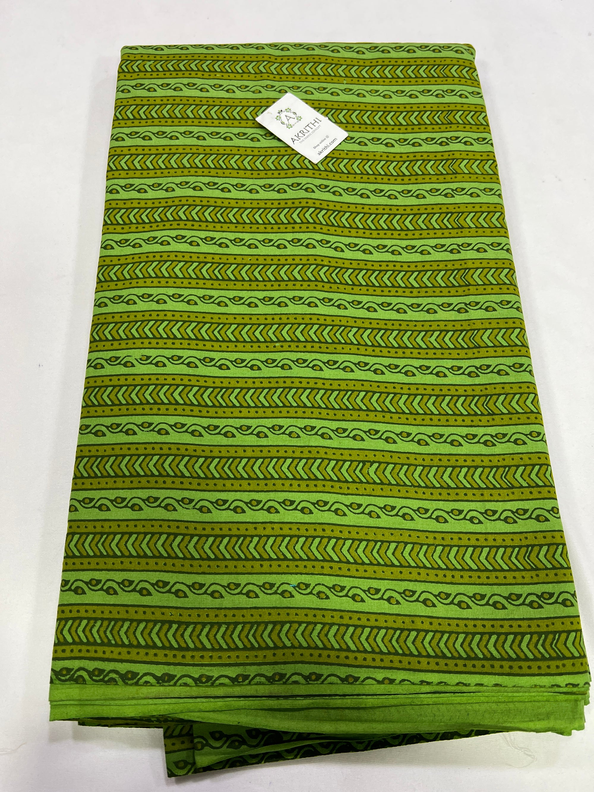 Printed pure cotton fabric
