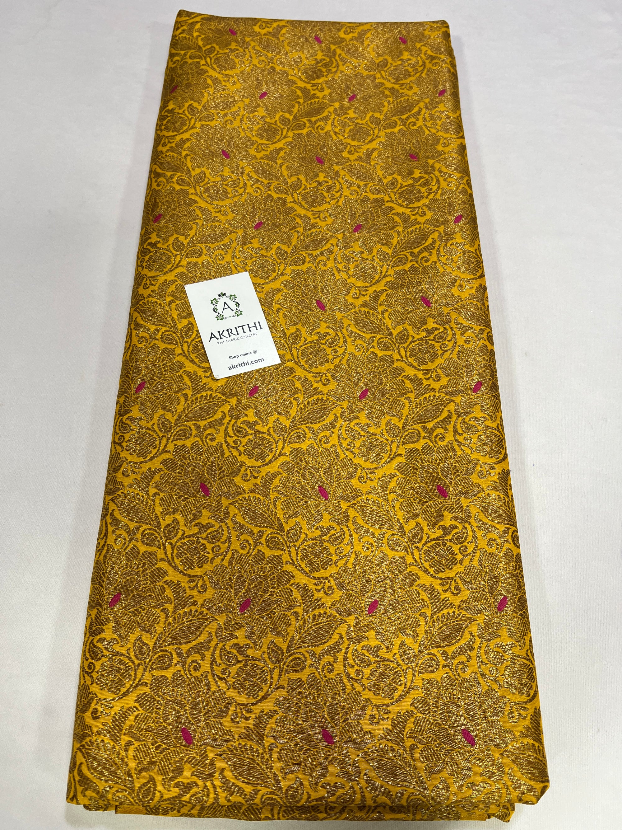 Banarasi brocade fabric antique zari