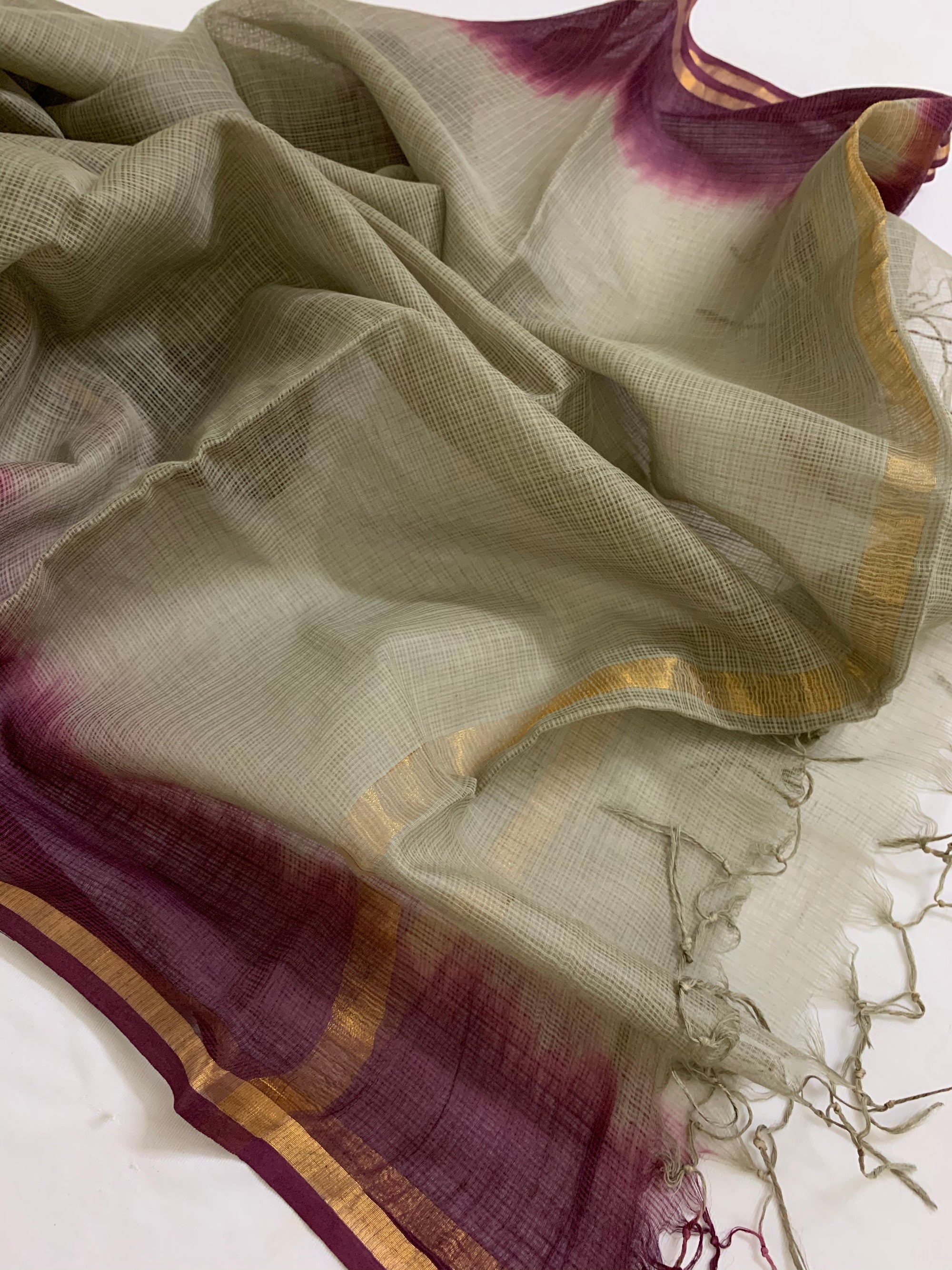 Kota cotton shaded dupatta