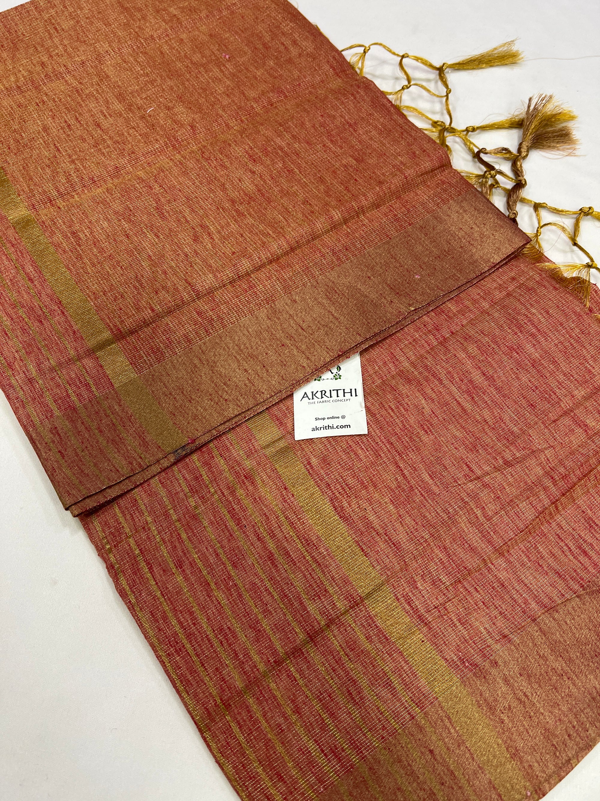 Banarasi cotton tissue saree