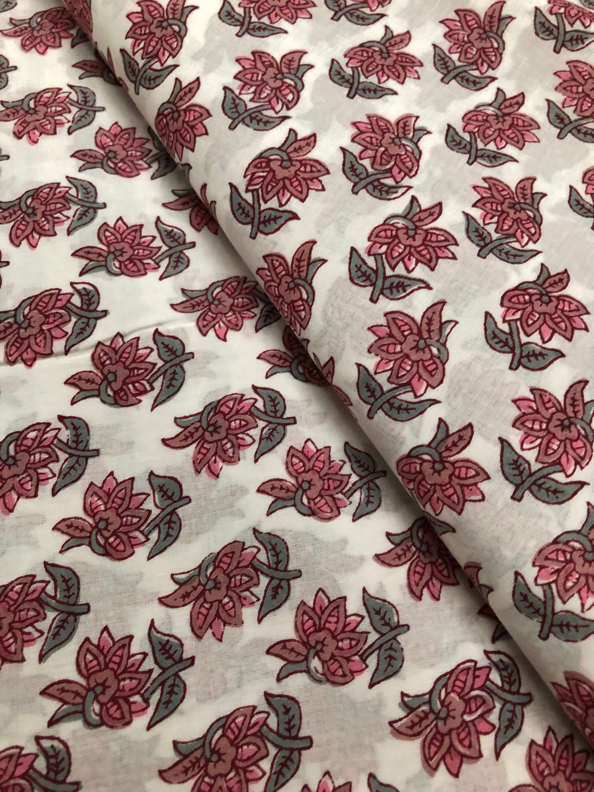 Printed cotton fabric
