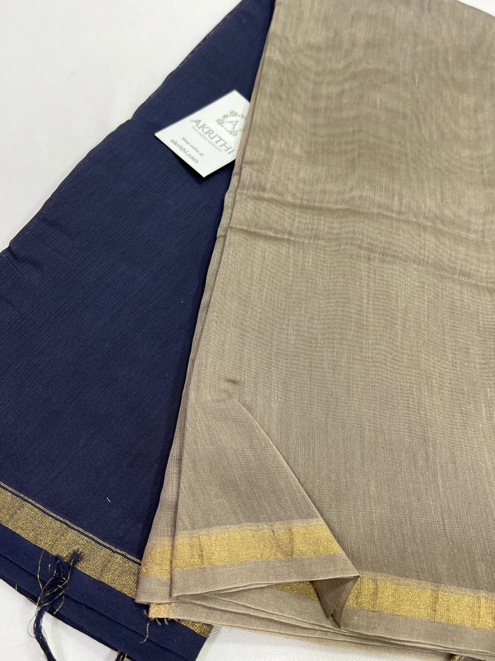 Chanderi shaded fabric