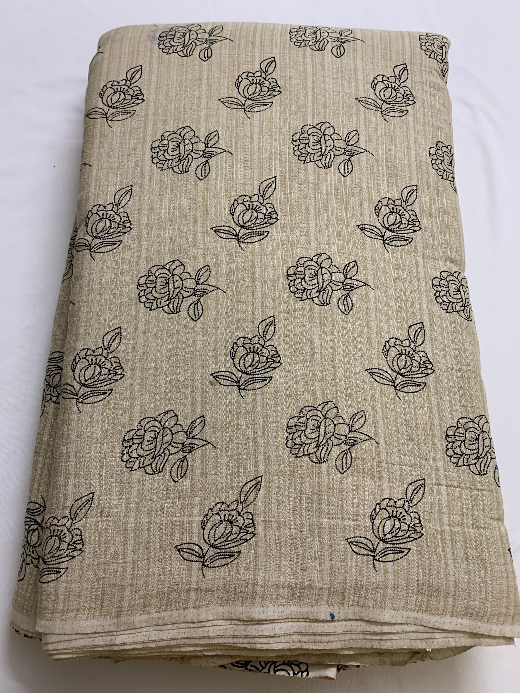 Printed kumbhi pure cotton fabric