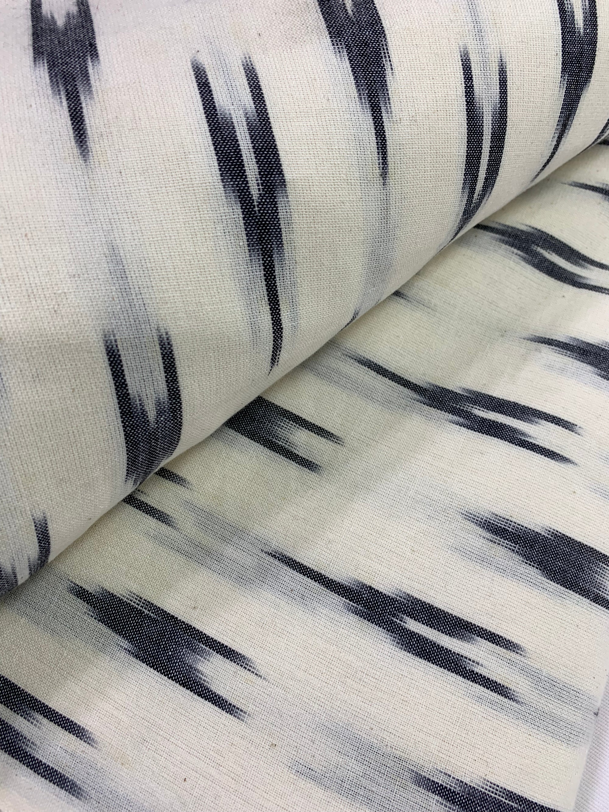 Handloom Ikat pure cotton fabric