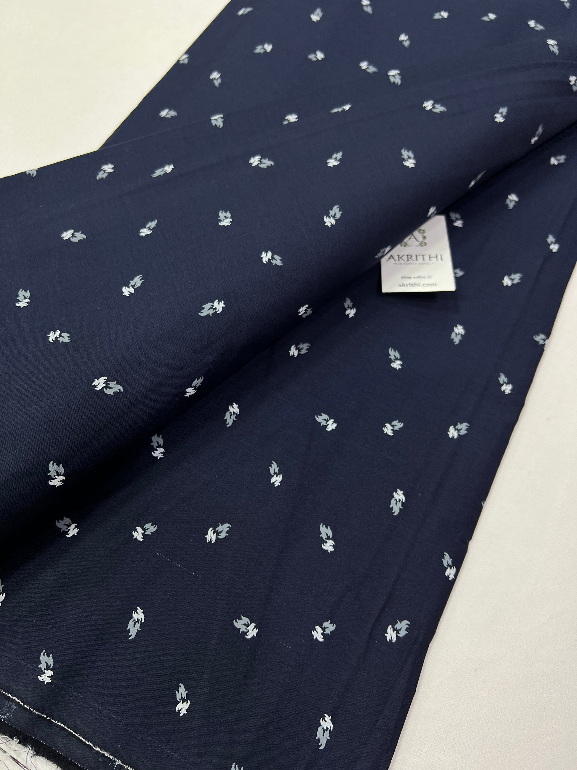 Printed pure cotton fabric
