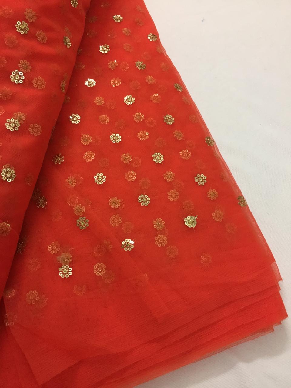 Butti net fabric