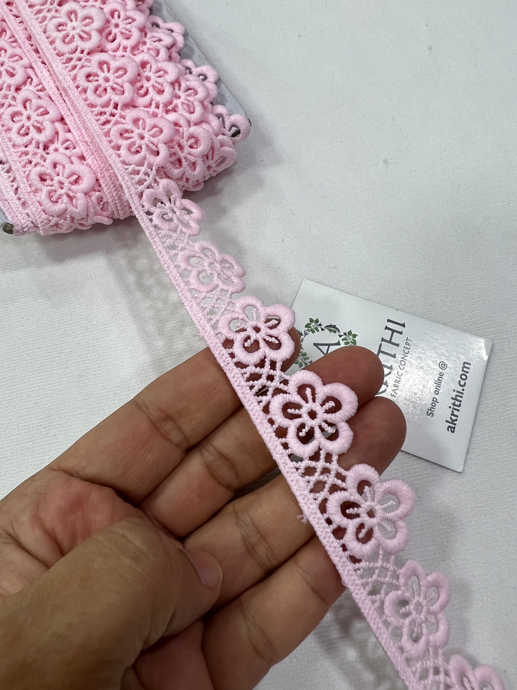 Crochet lace per metre