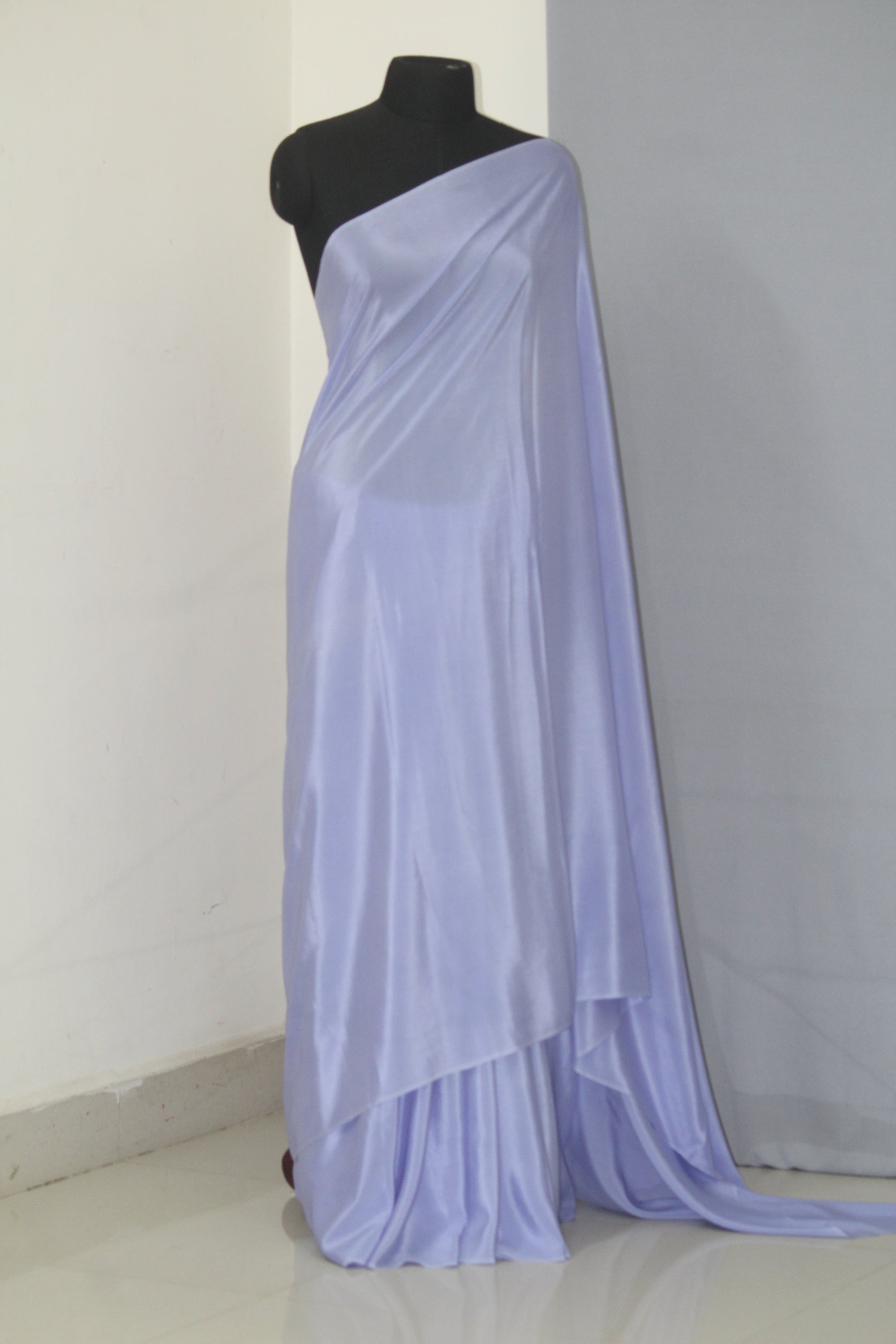 Pure silk crepe saree