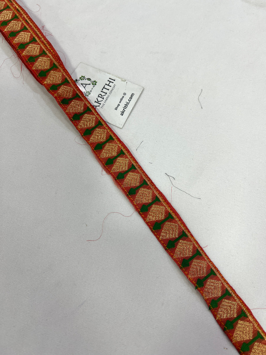 Handloom Banarasi lace 5 metres roll