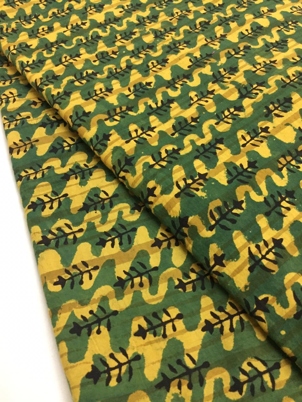 Printed cotton fabric