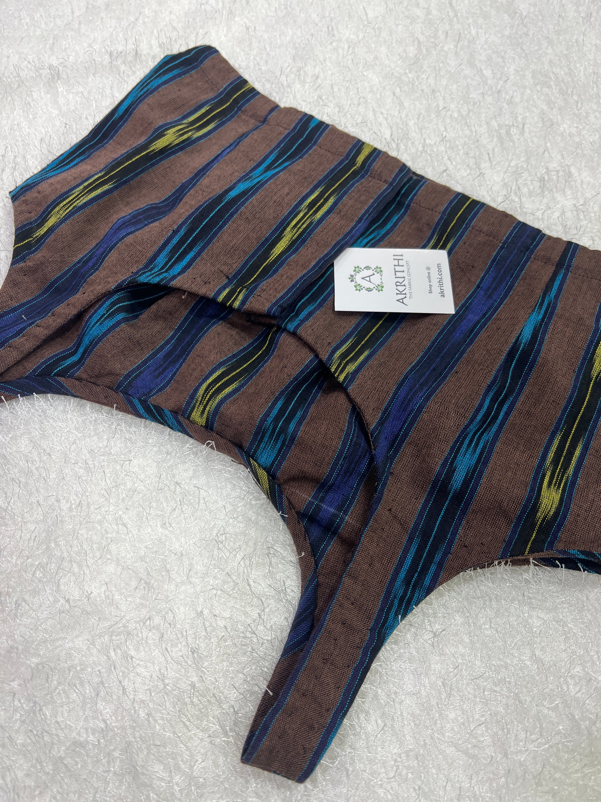 Ikat cotton blouse