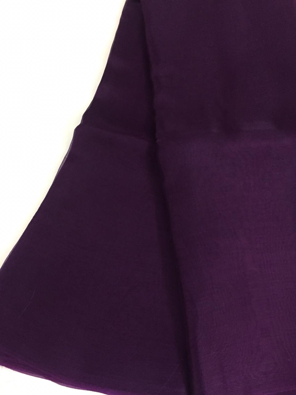 PURE SILK ORGANZA FABRIC