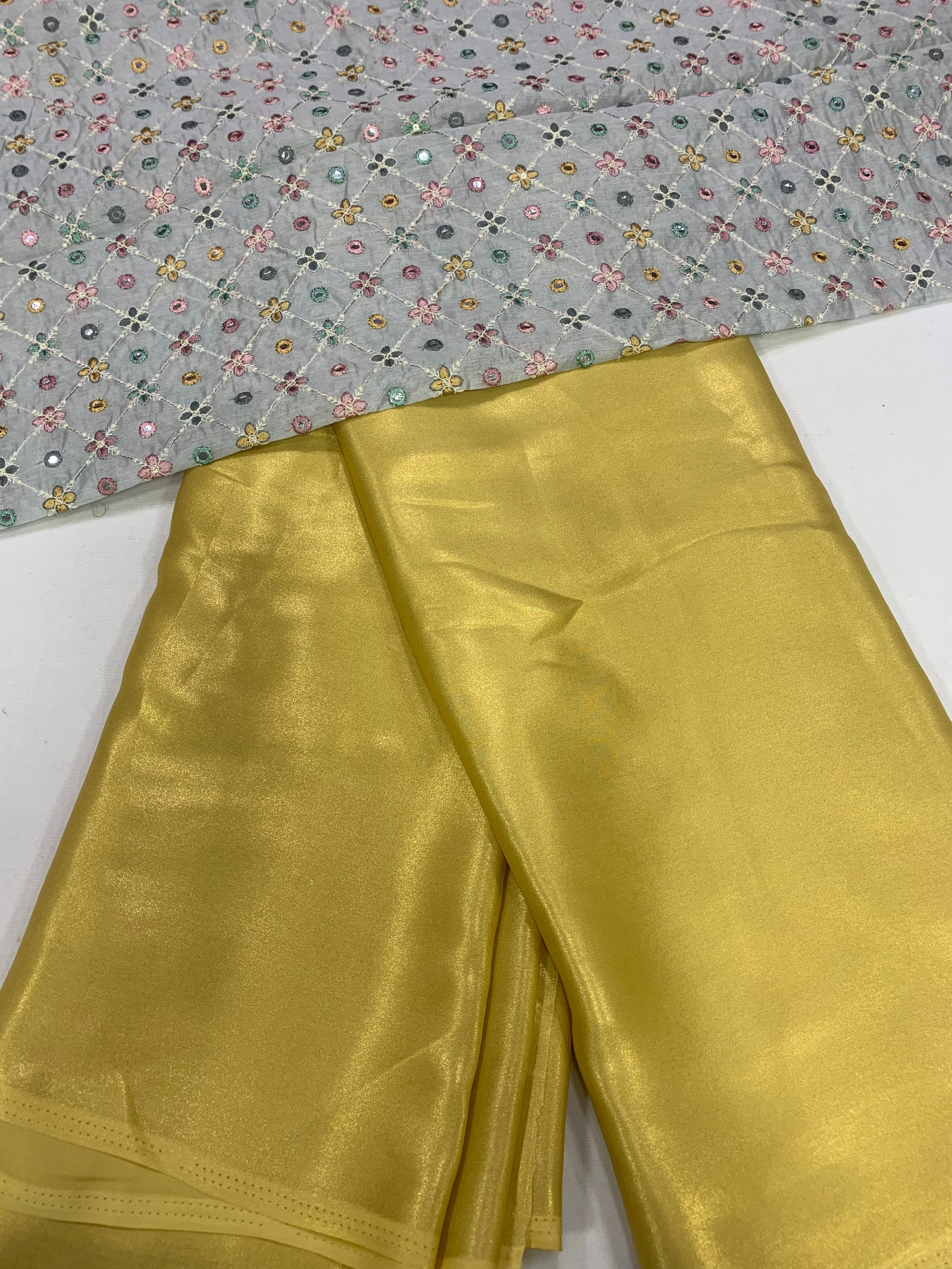 Foil Georgette saree with blouse