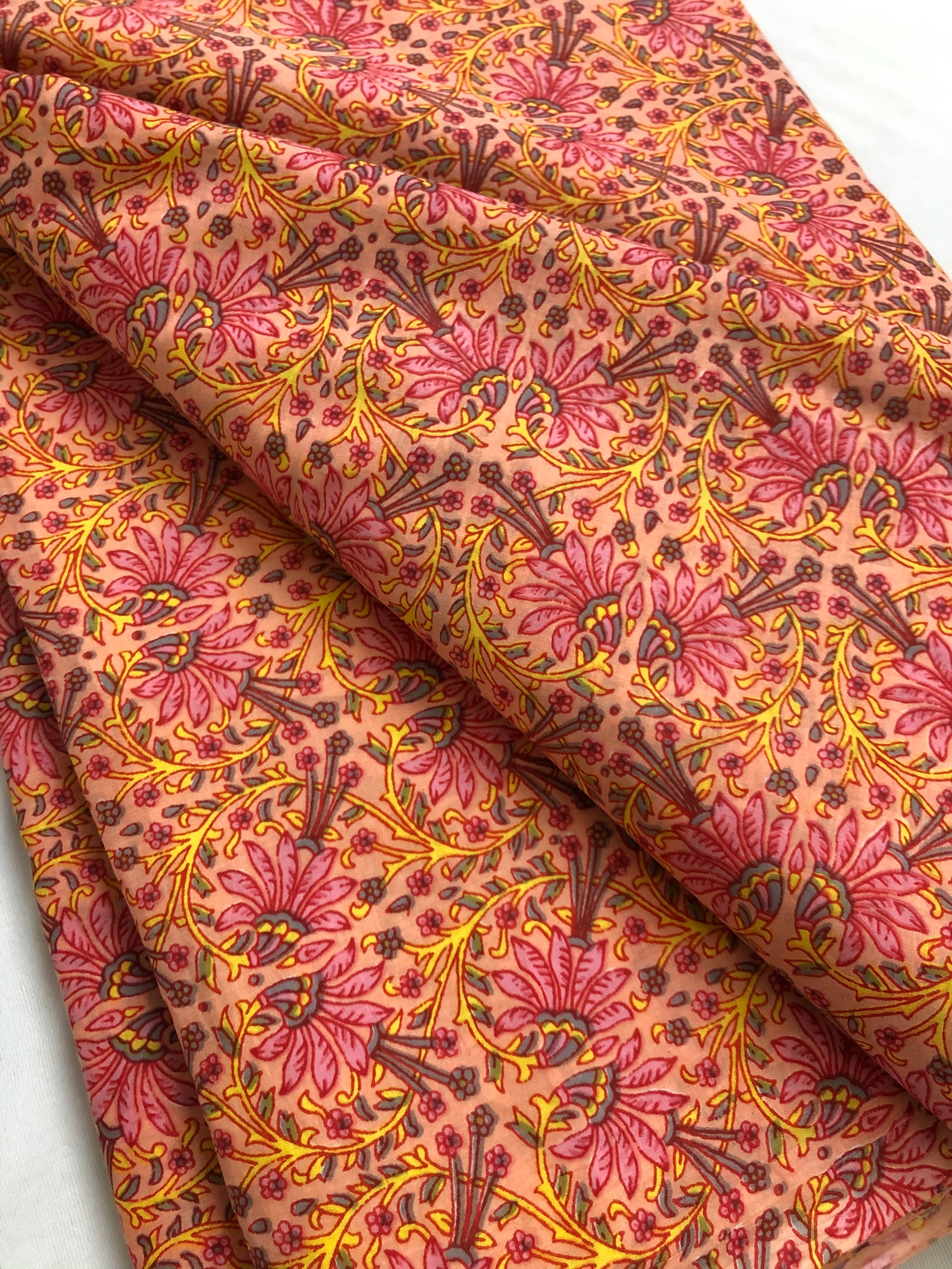 Printed cotton fabric