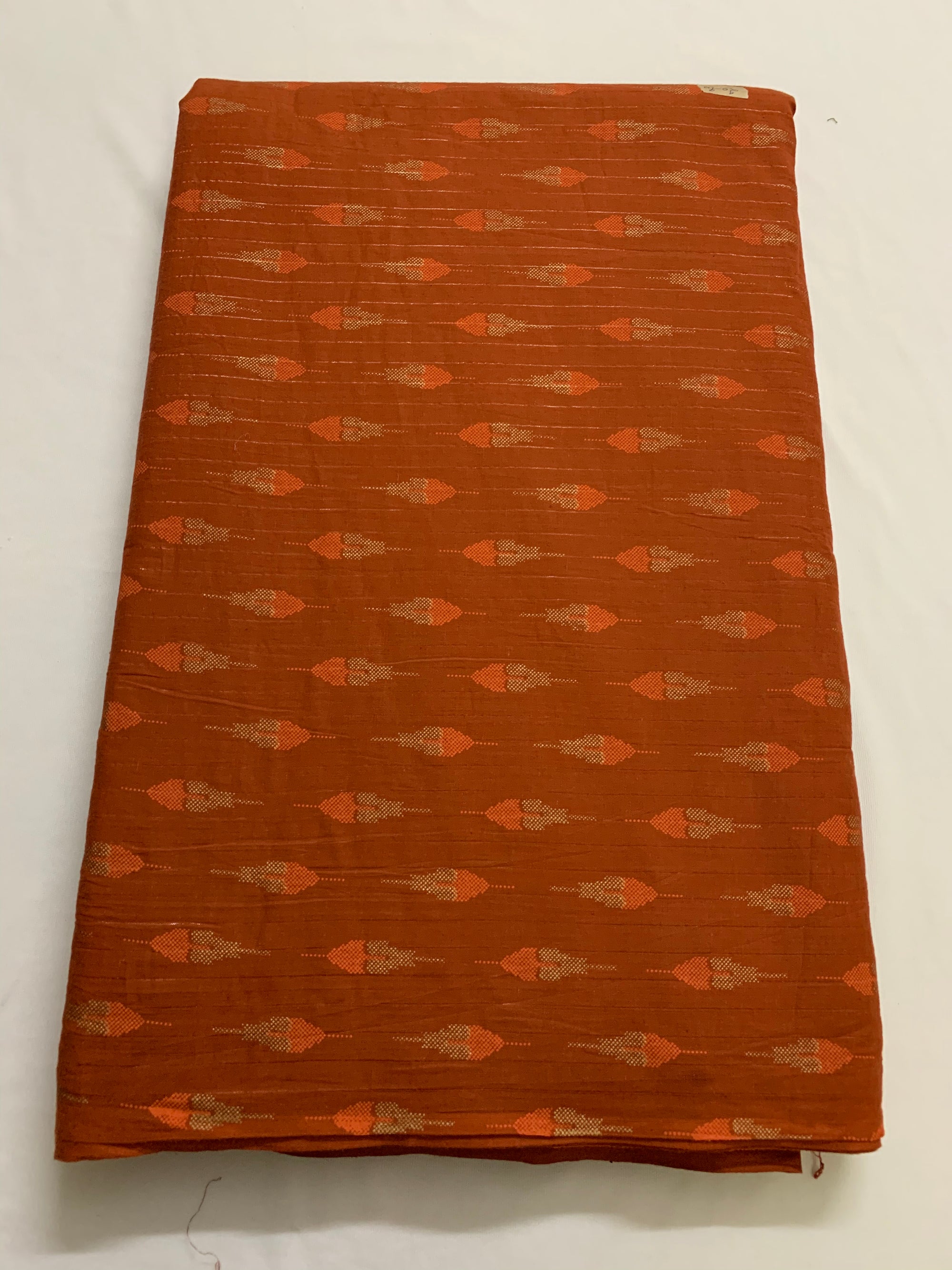 Printed pure cotton fabric