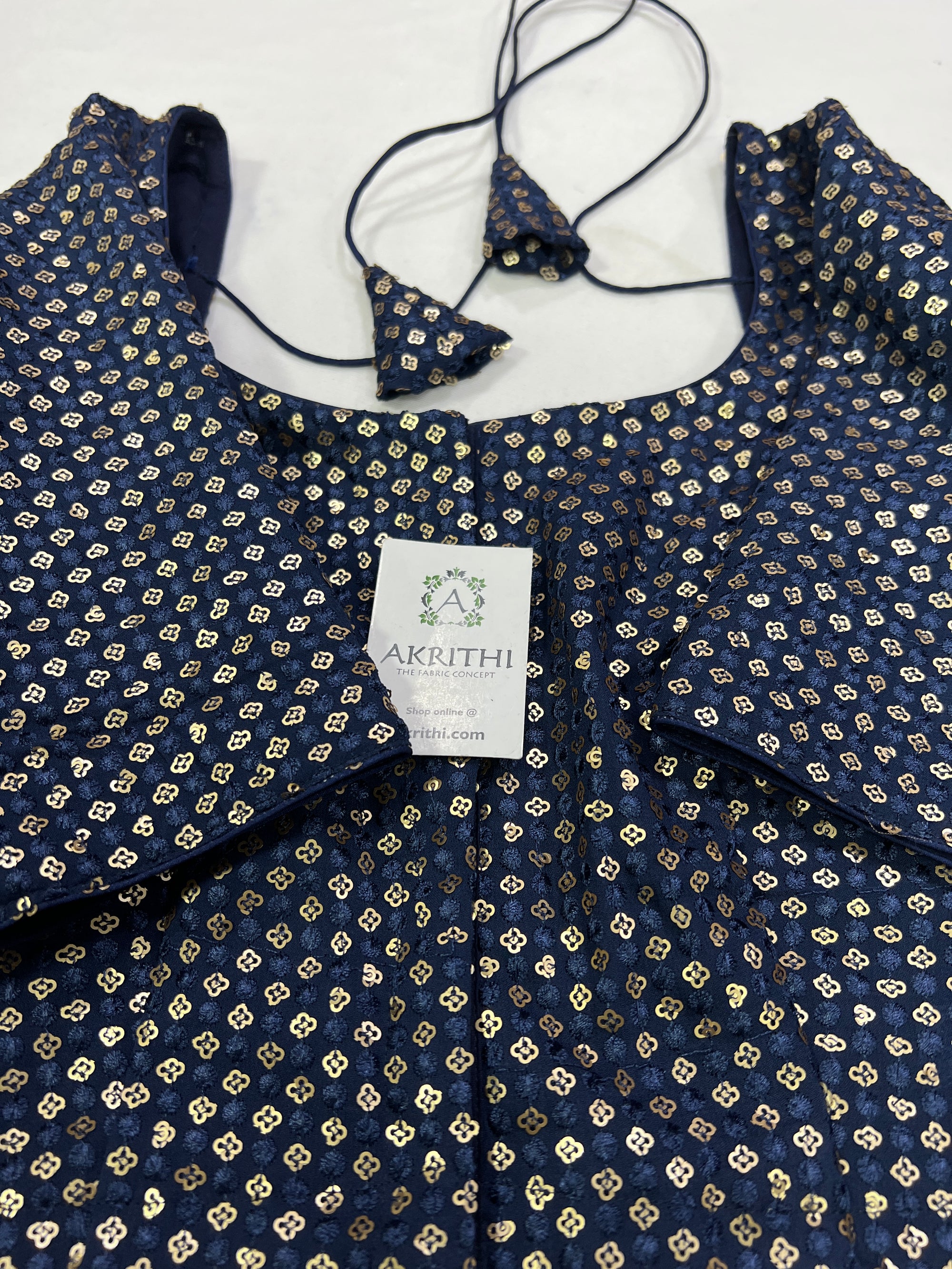Embroidered Georgette blouse