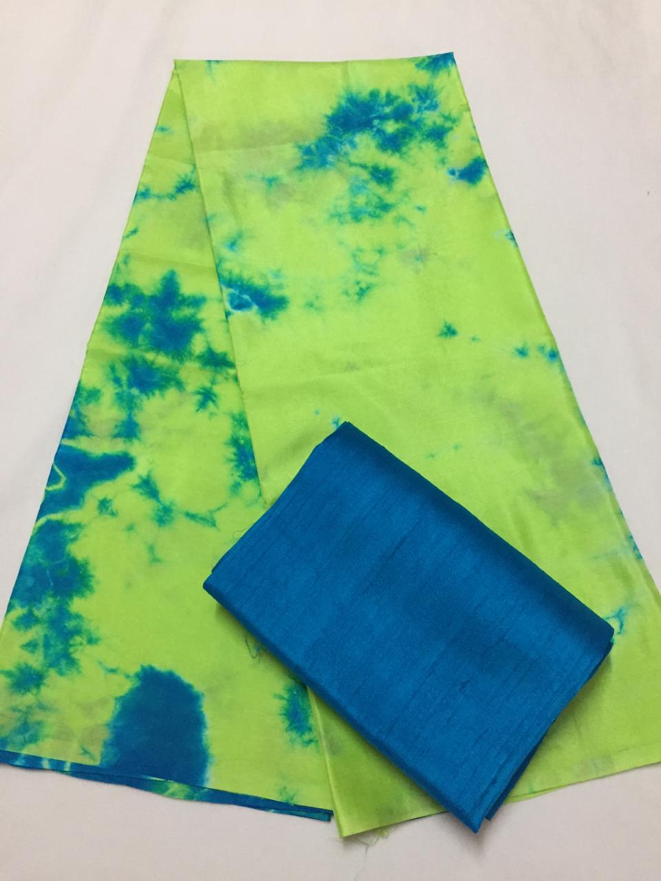 Shibori pure soft silk saree