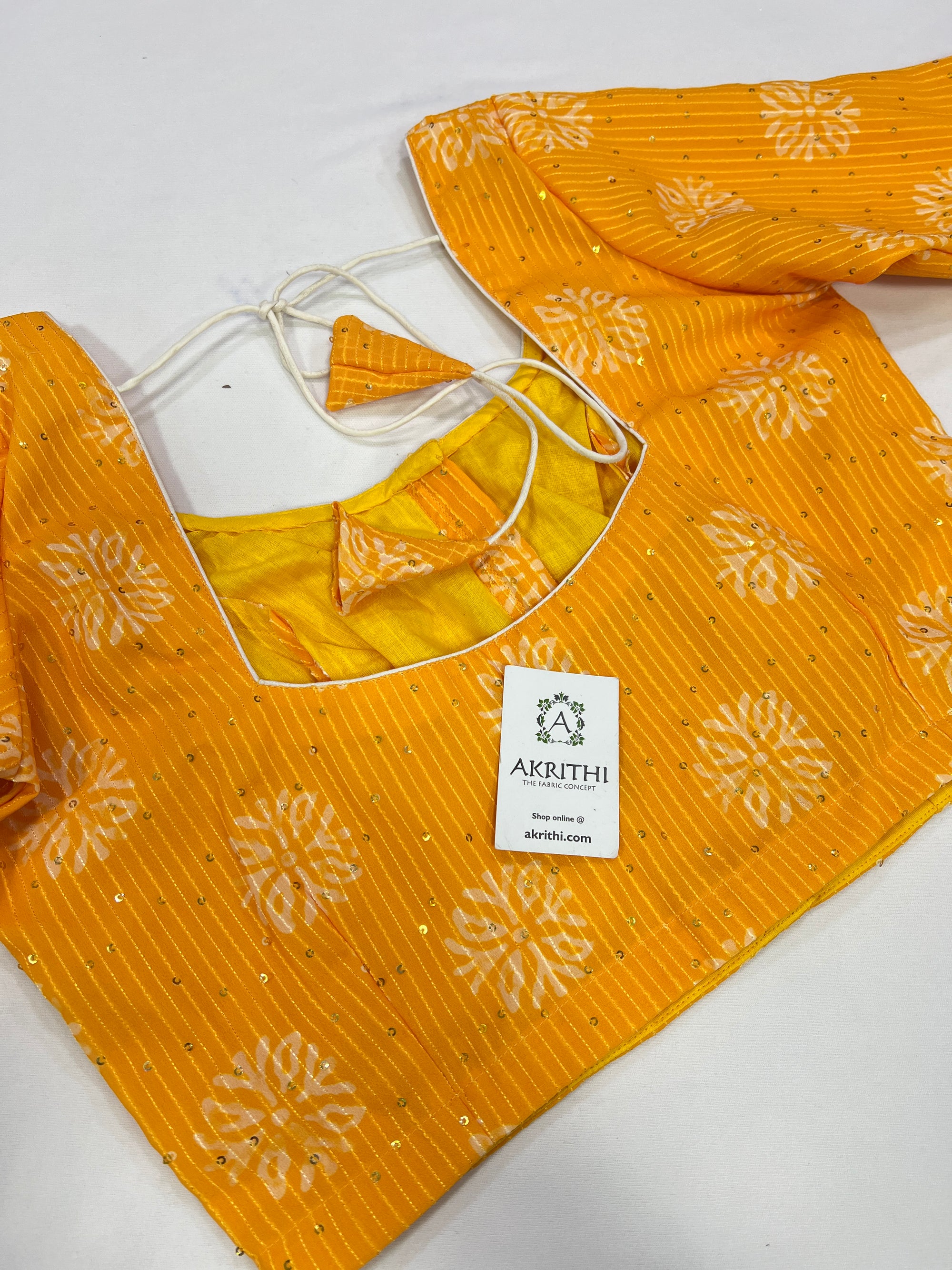 Embroidered Georgette blouse