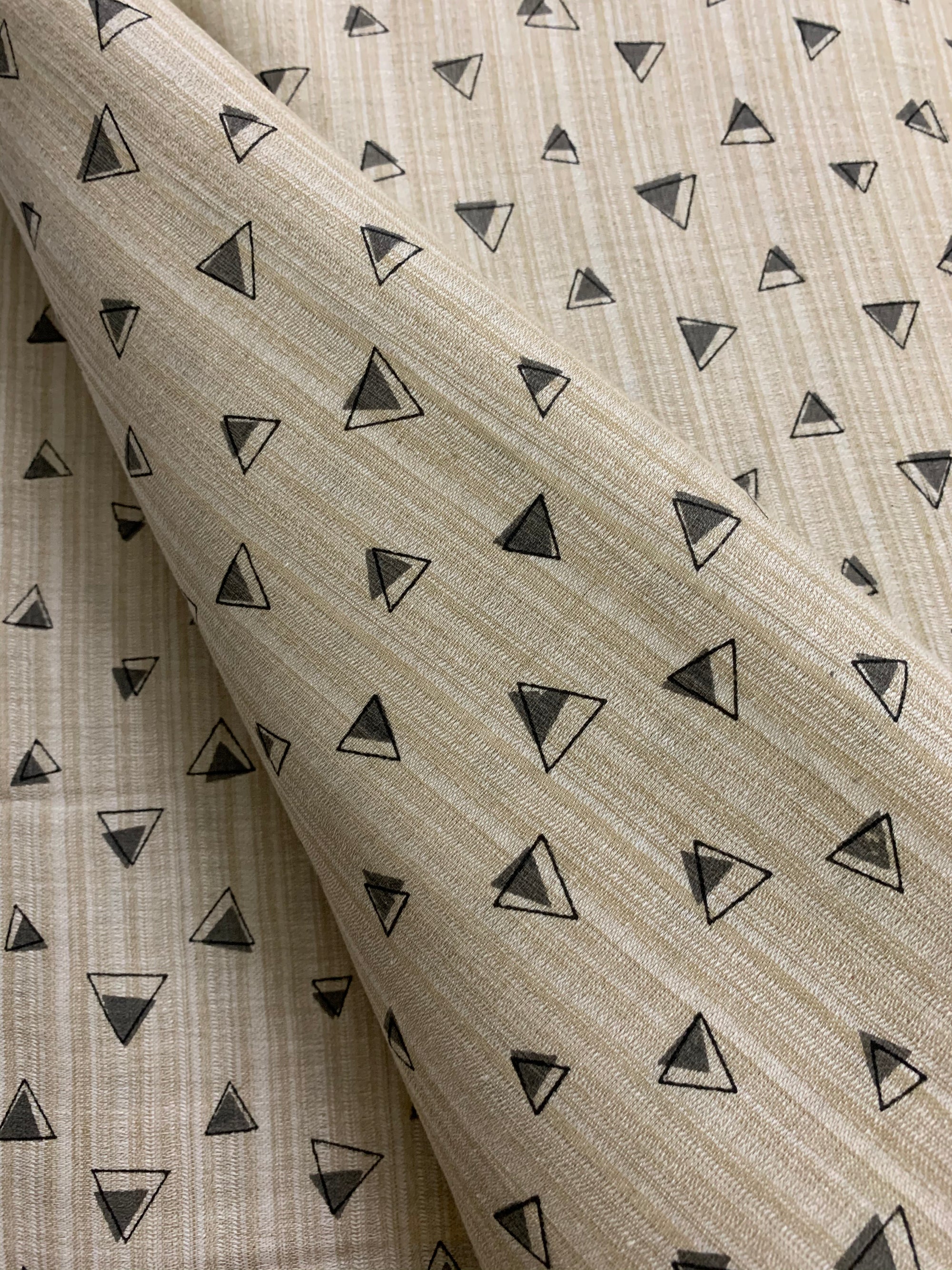 Printed kumbhi pure cotton fabric