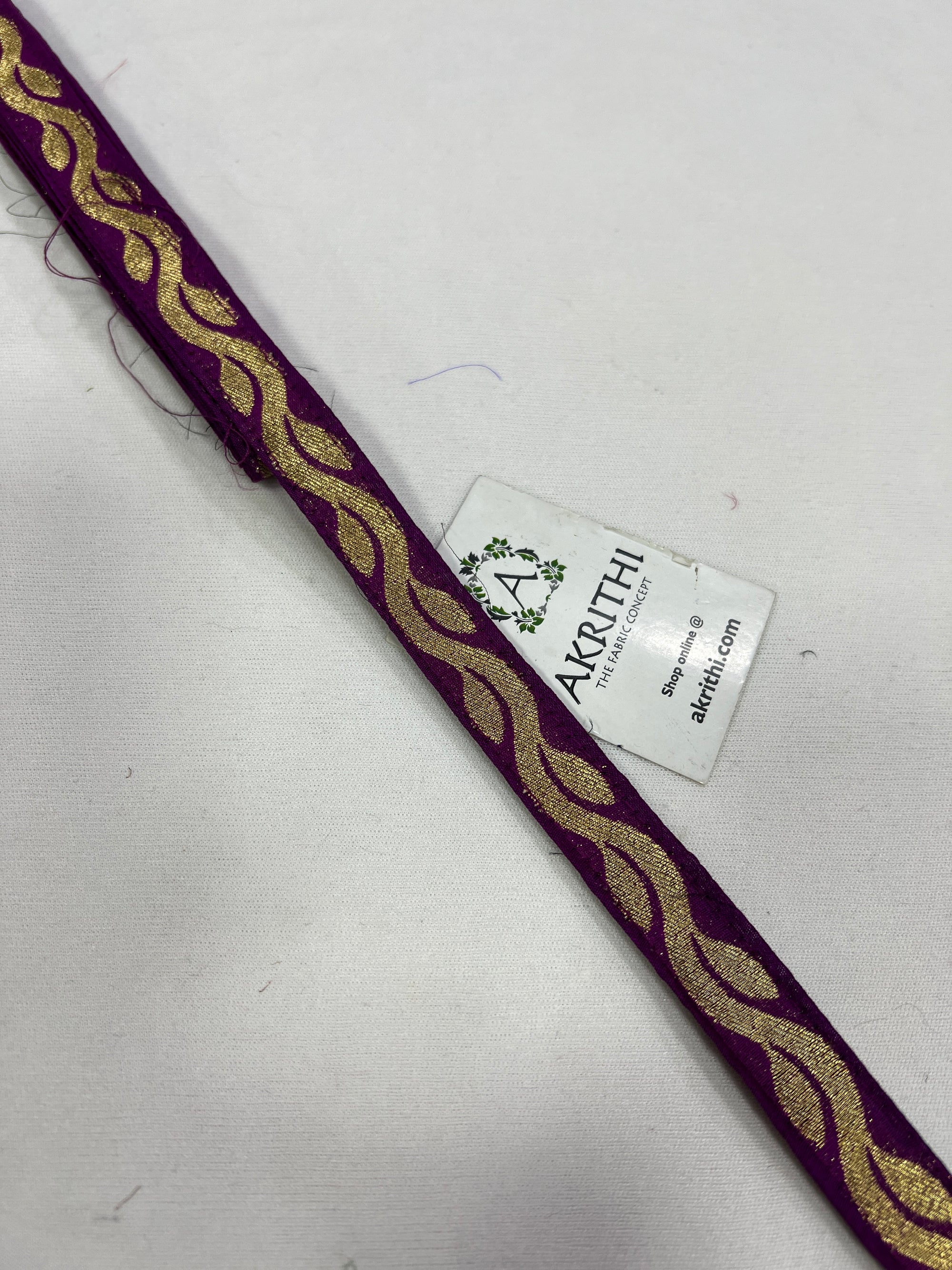 Handloom Banarasi lace 5 metres roll