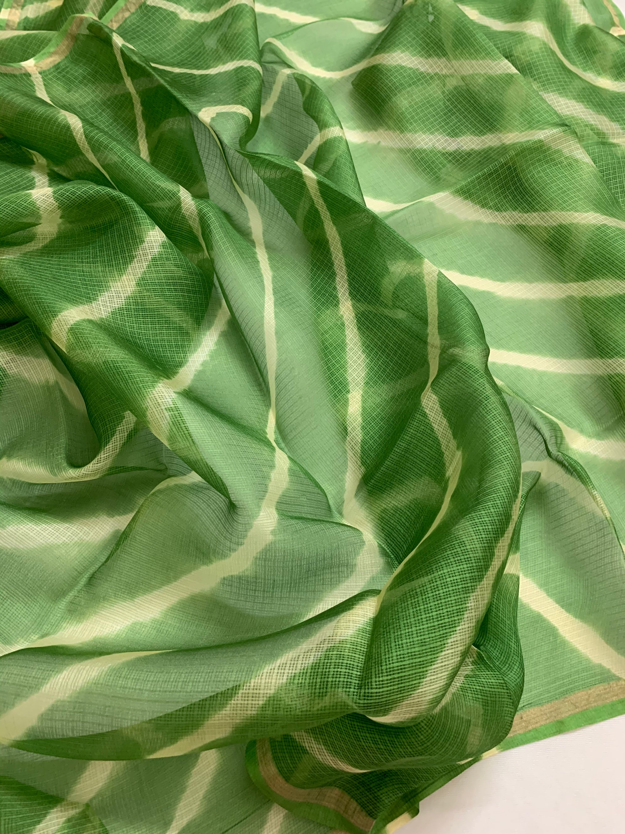 Pure silk Kota leheriya Dupatta