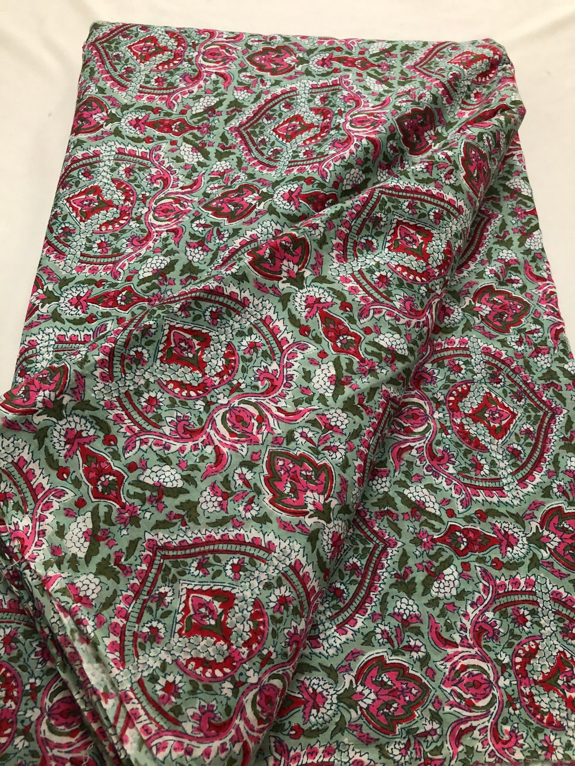 Printed cotton fabric
