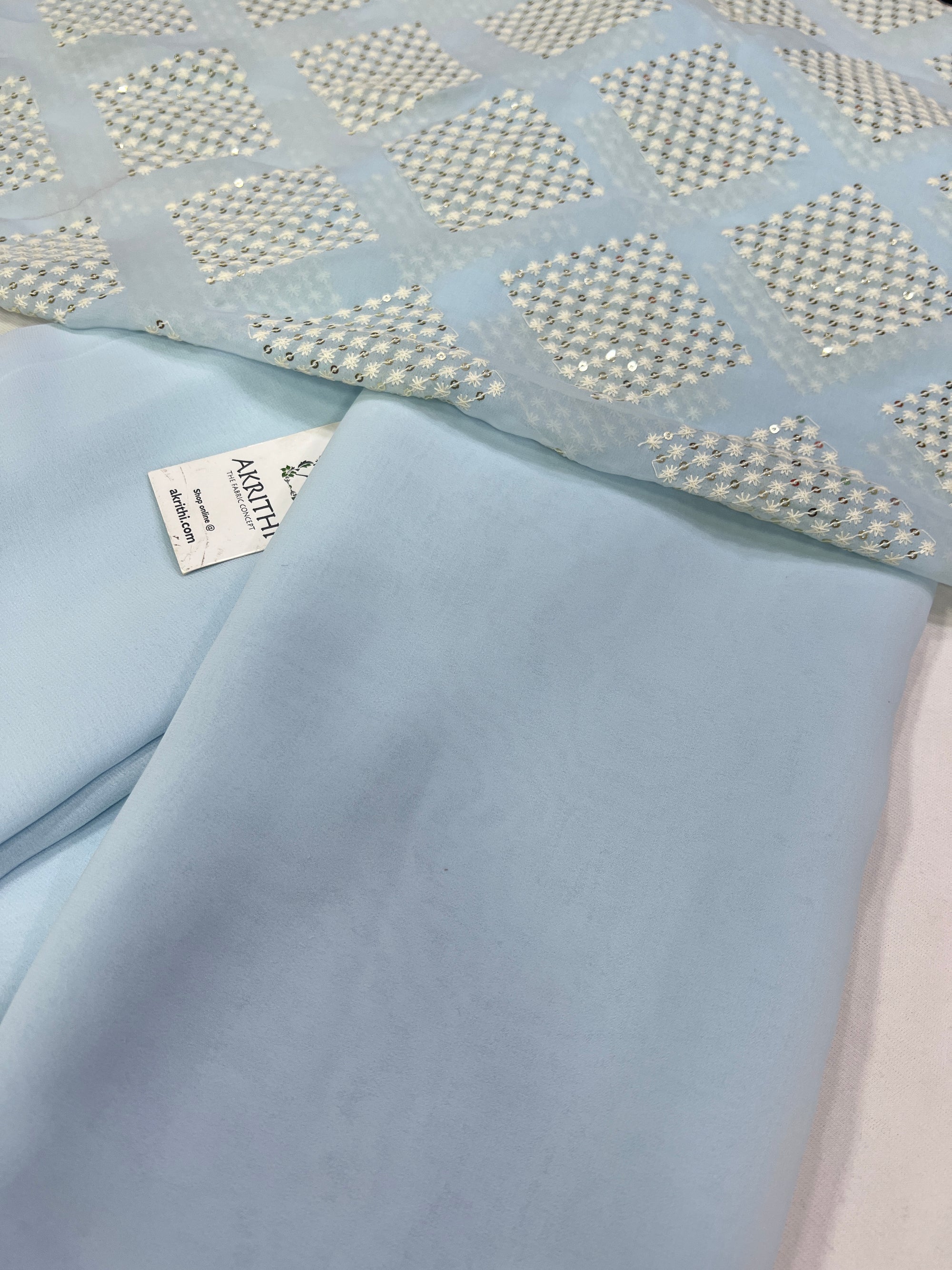 Georgette saree with blouse