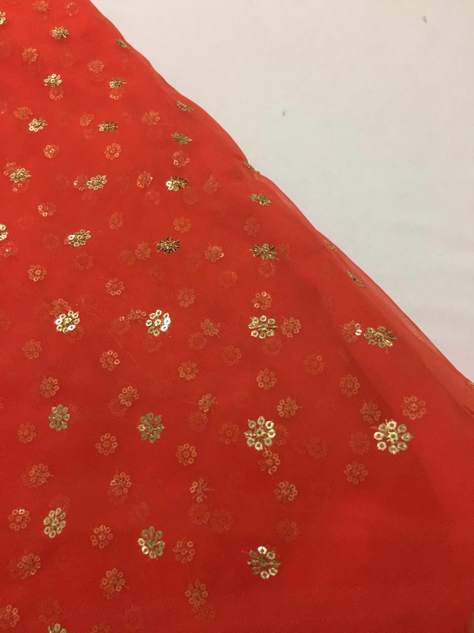 Butti net fabric