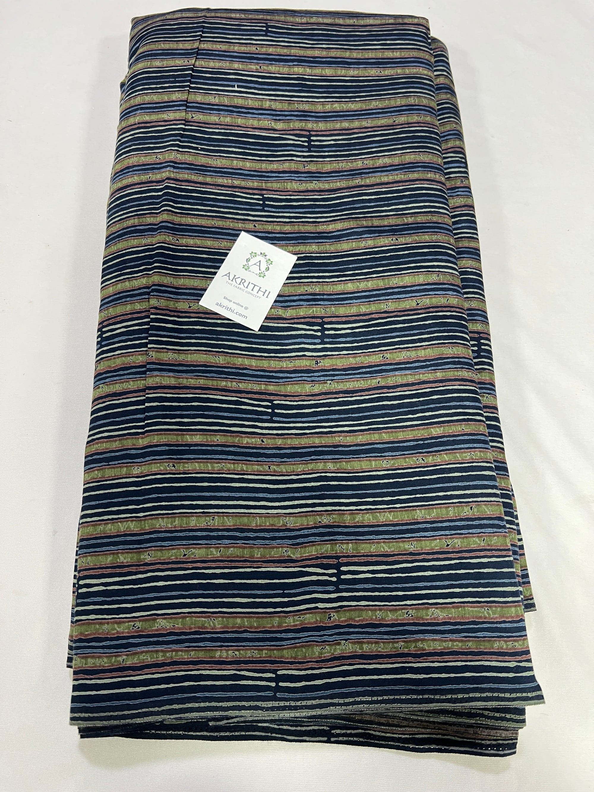 Digital printed silk fabric