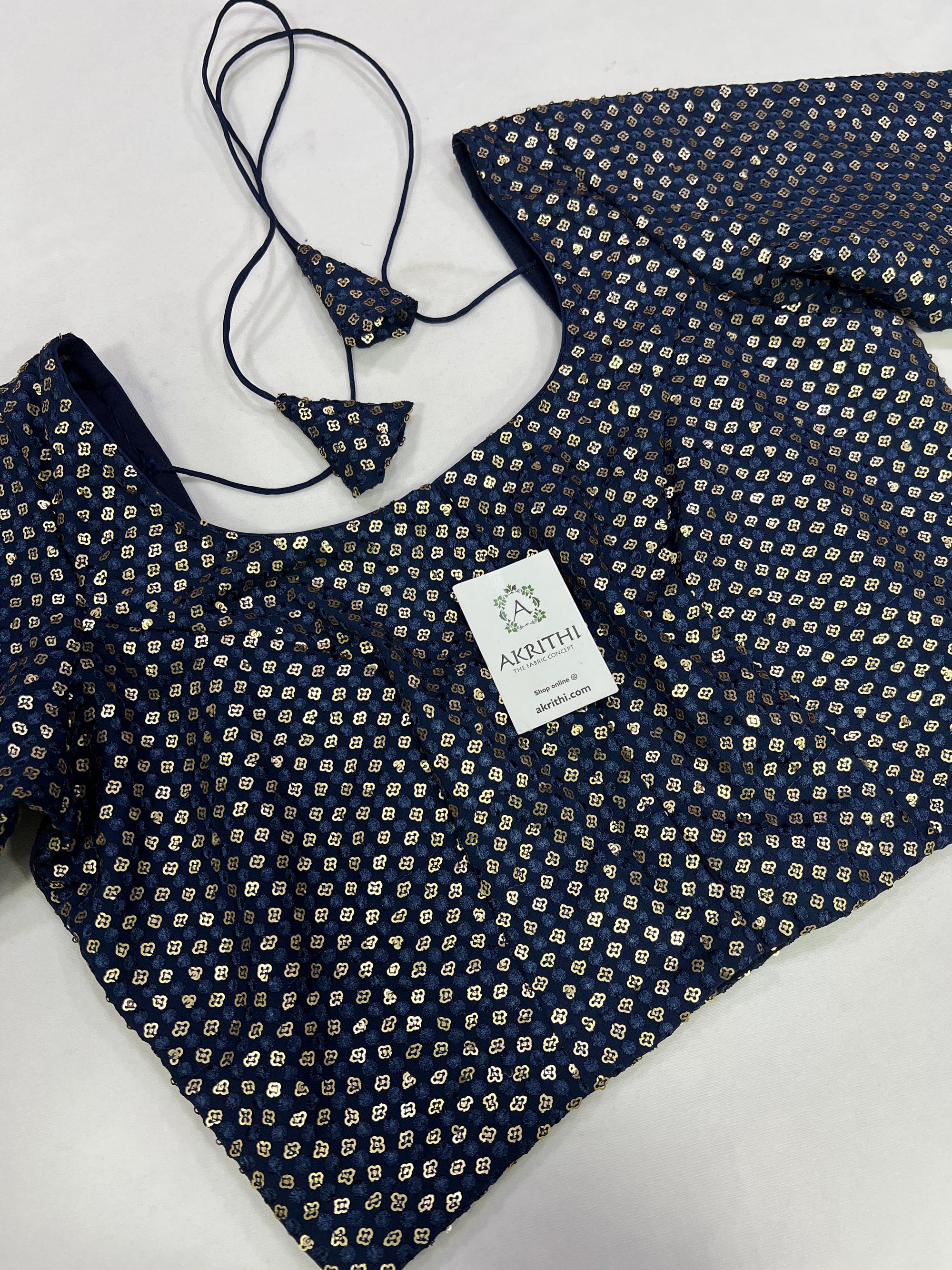 Embroidered Georgette blouse