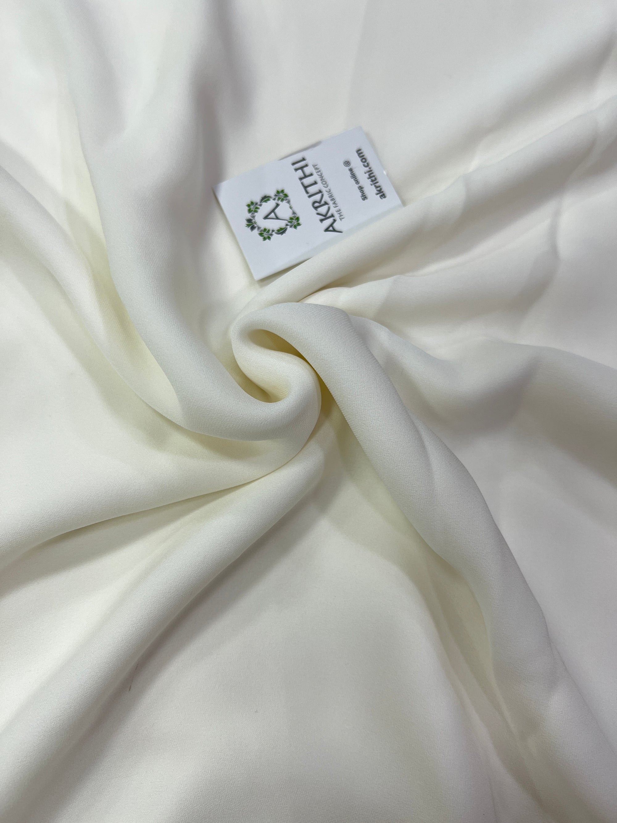 Pure silk double georgette fabric 90 grams