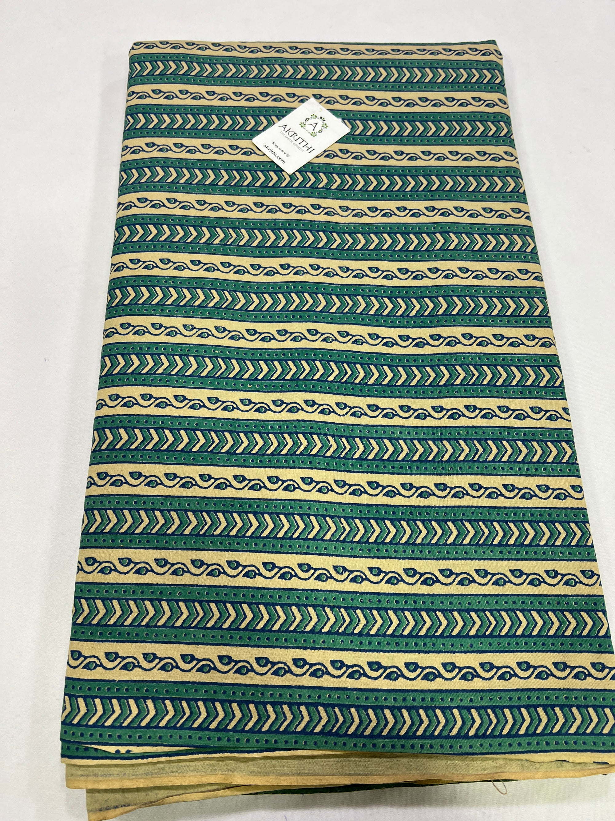 Printed pure cotton fabric