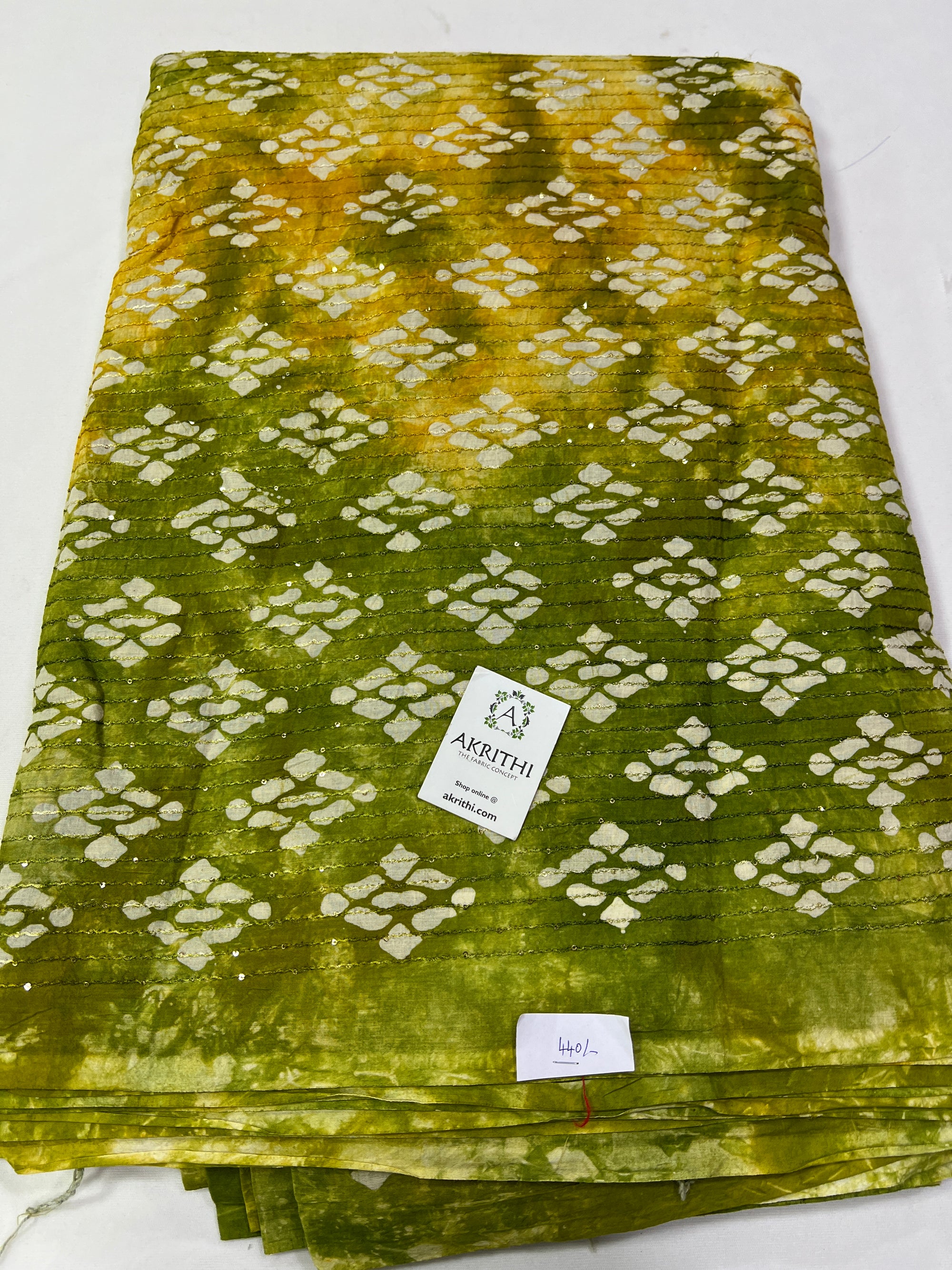 Batik pure cotton fabric 80 cms cut