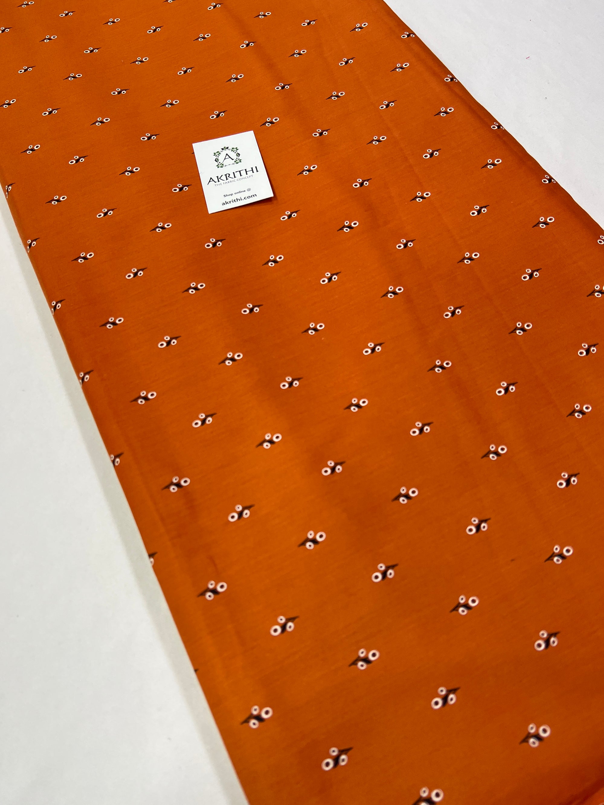 Printed pure cotton fabric